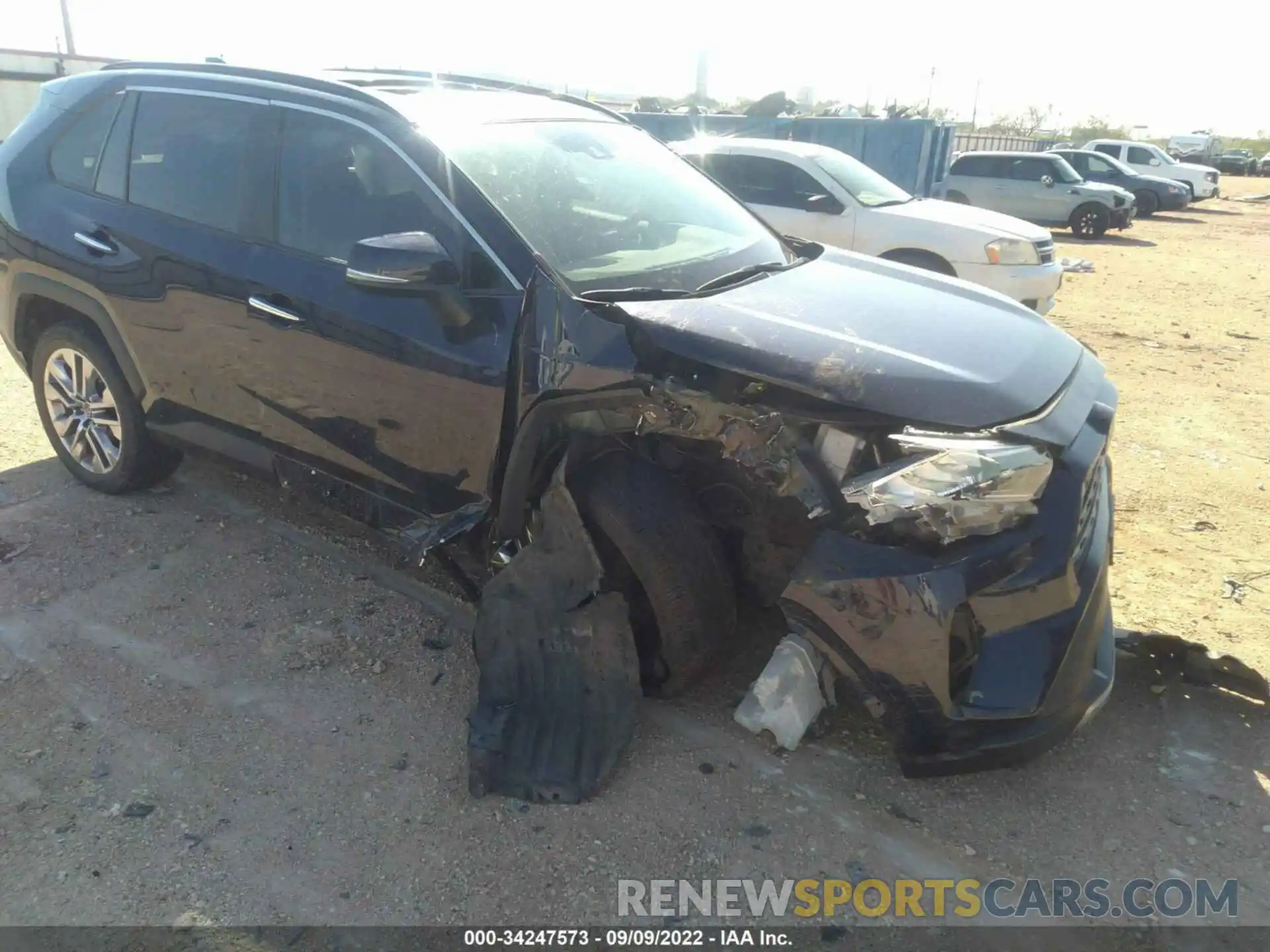 6 Photograph of a damaged car 2T3Y1RFV6KW031694 TOYOTA RAV4 2019