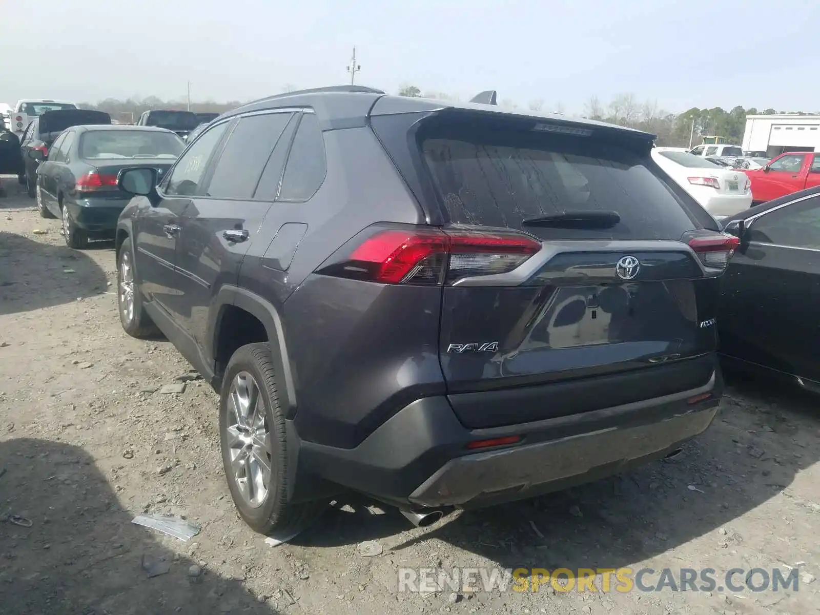 3 Photograph of a damaged car 2T3Y1RFV6KW033980 TOYOTA RAV4 2019