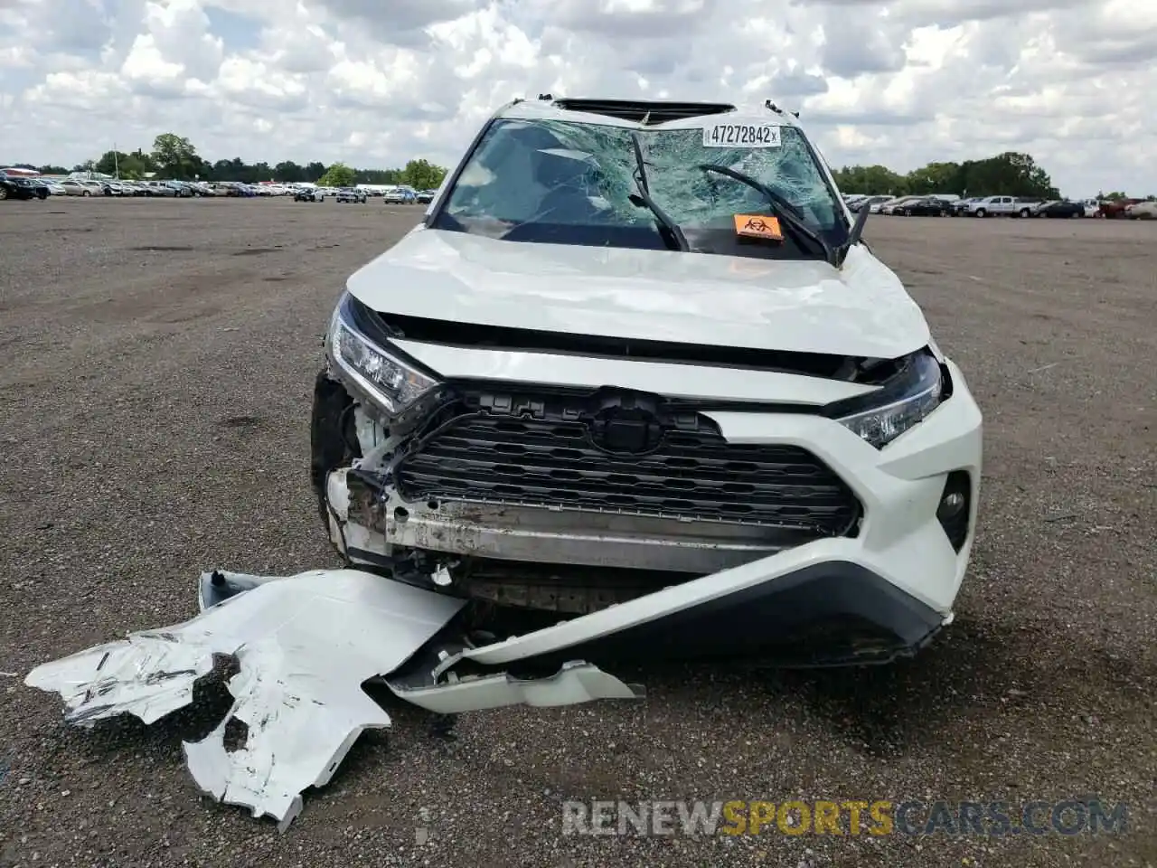 7 Photograph of a damaged car 2T3Y1RFV7KC007454 TOYOTA RAV4 2019