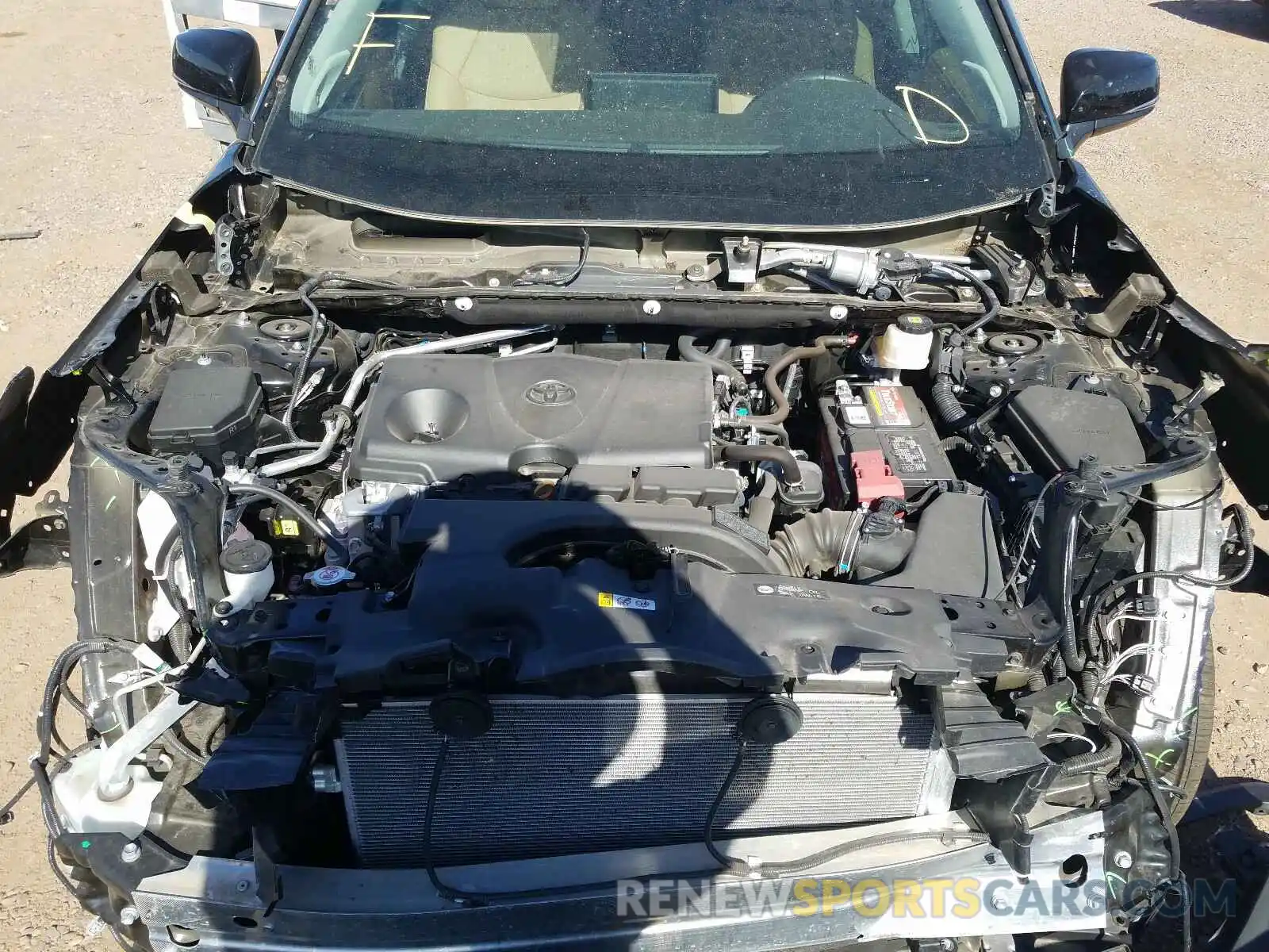 7 Photograph of a damaged car 2T3Y1RFV7KW008098 TOYOTA RAV4 2019
