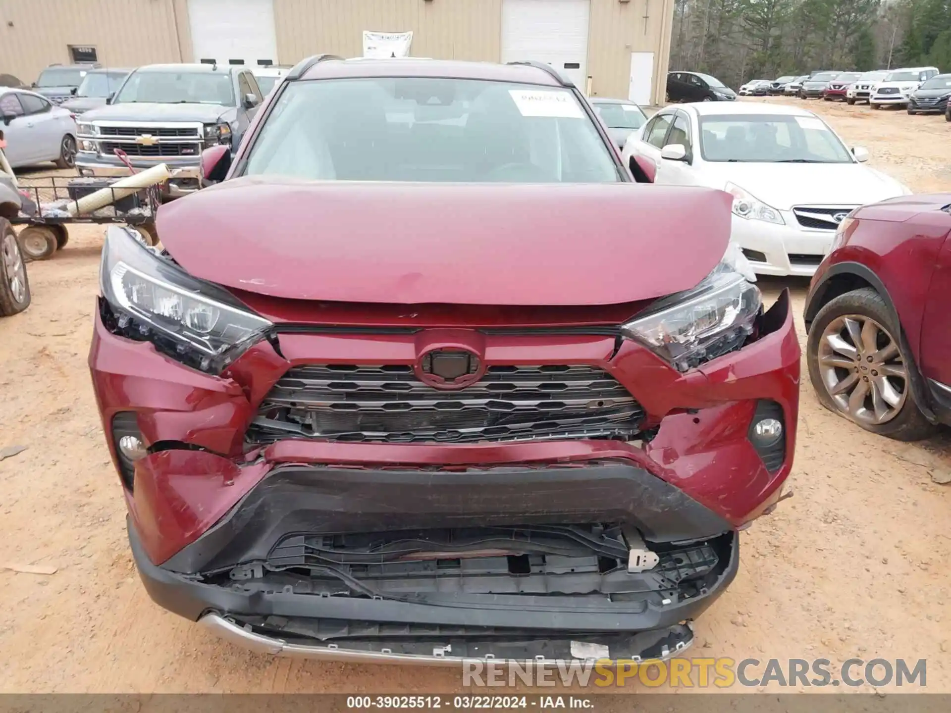 12 Photograph of a damaged car 2T3Y1RFV7KW020008 TOYOTA RAV4 2019