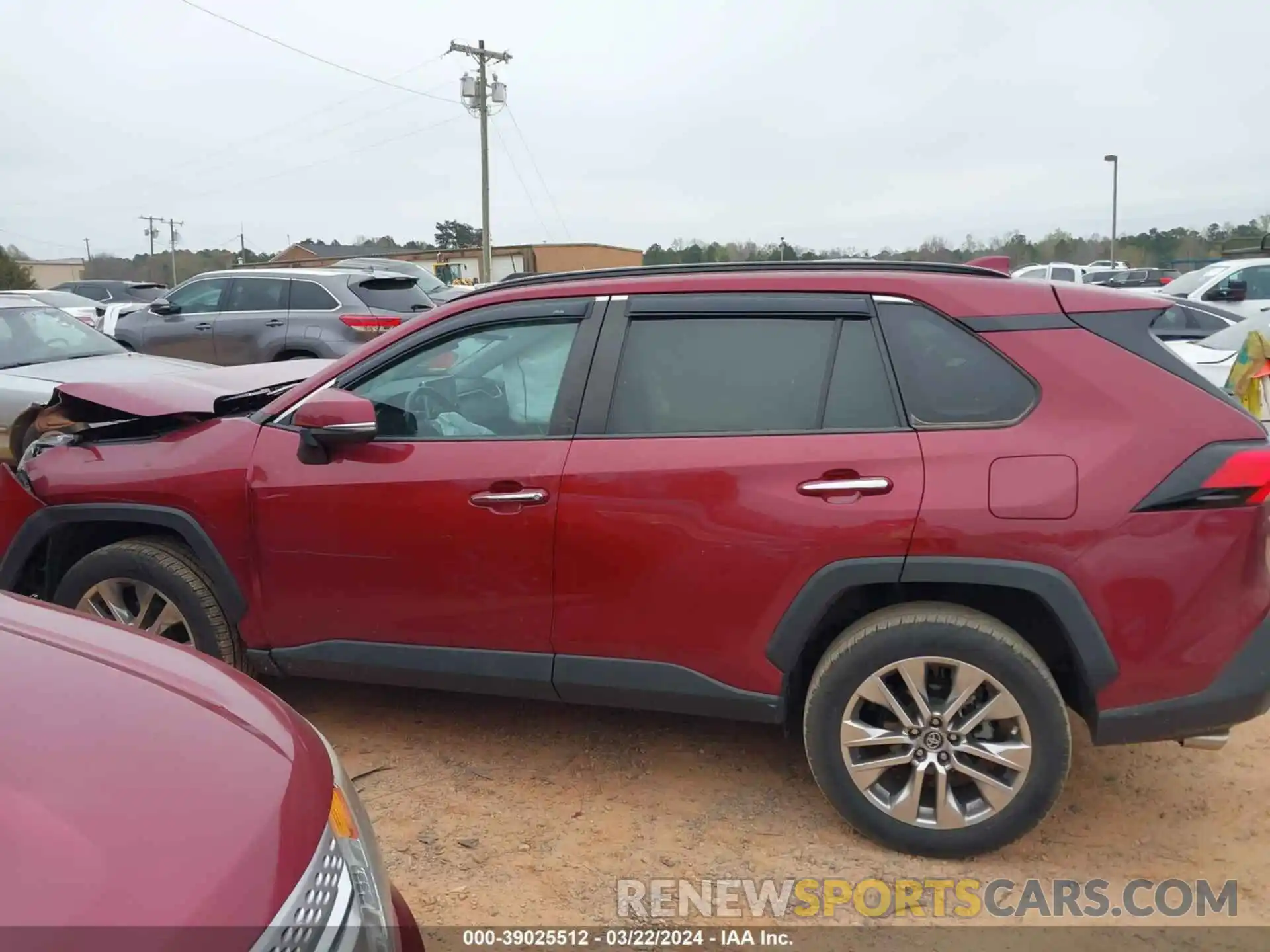 14 Photograph of a damaged car 2T3Y1RFV7KW020008 TOYOTA RAV4 2019