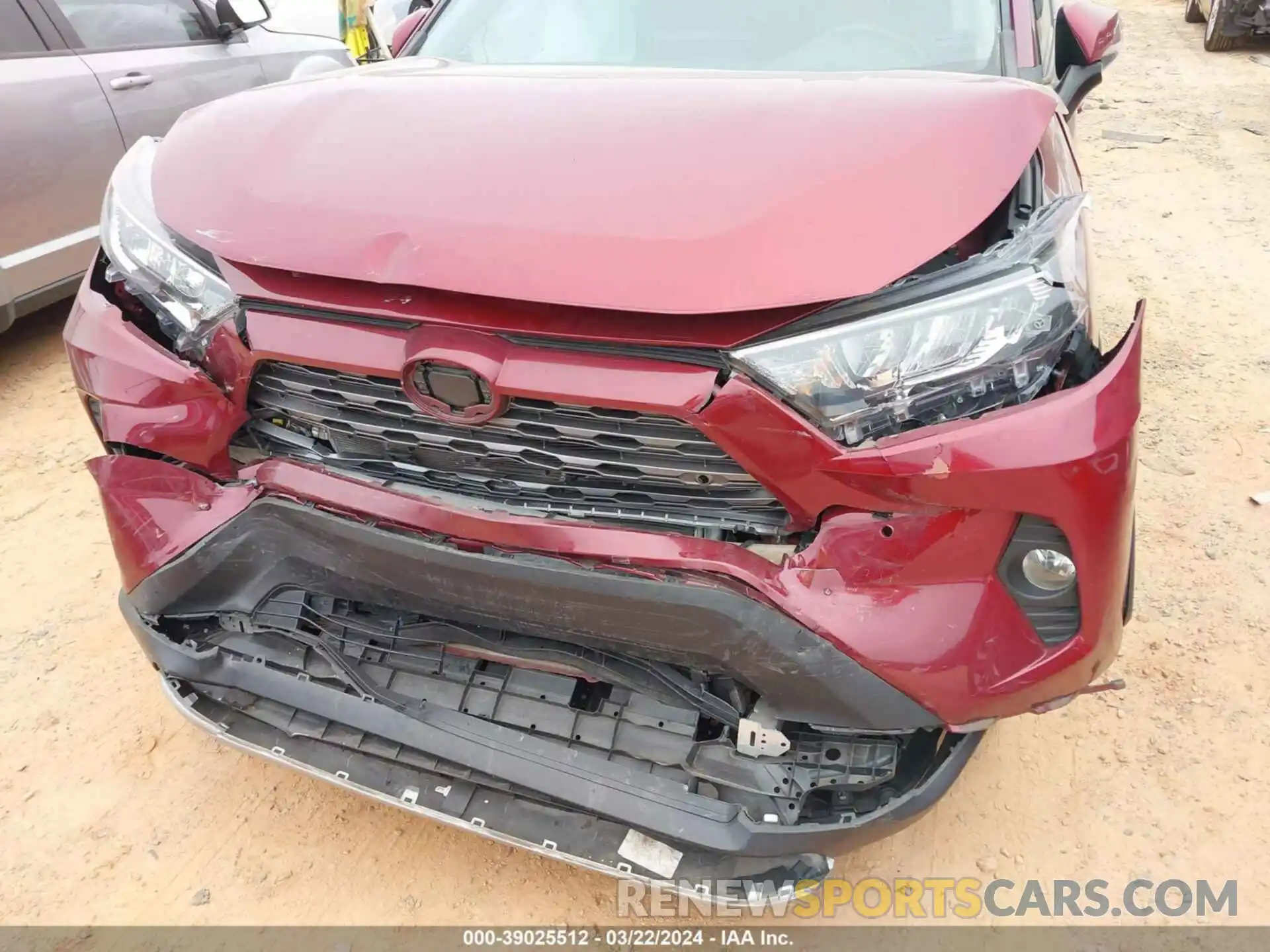 6 Photograph of a damaged car 2T3Y1RFV7KW020008 TOYOTA RAV4 2019