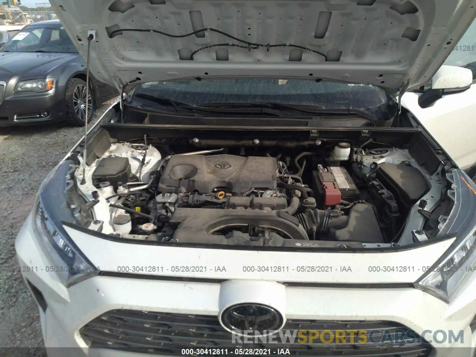 10 Фотография поврежденного автомобиля 2T3Y1RFV8KW037030 TOYOTA RAV4 2019