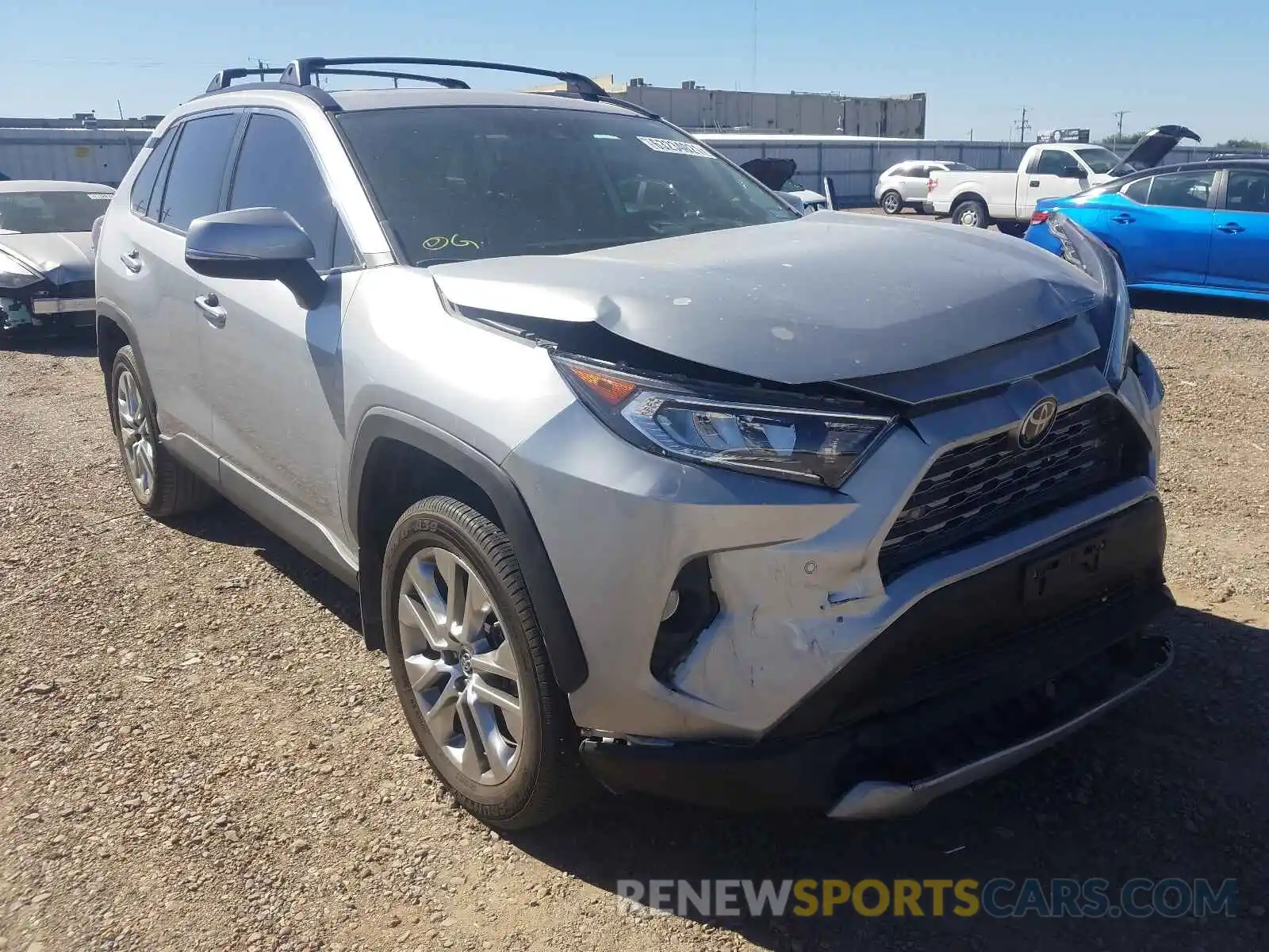 1 Photograph of a damaged car 2T3Y1RFV9KW022777 TOYOTA RAV4 2019