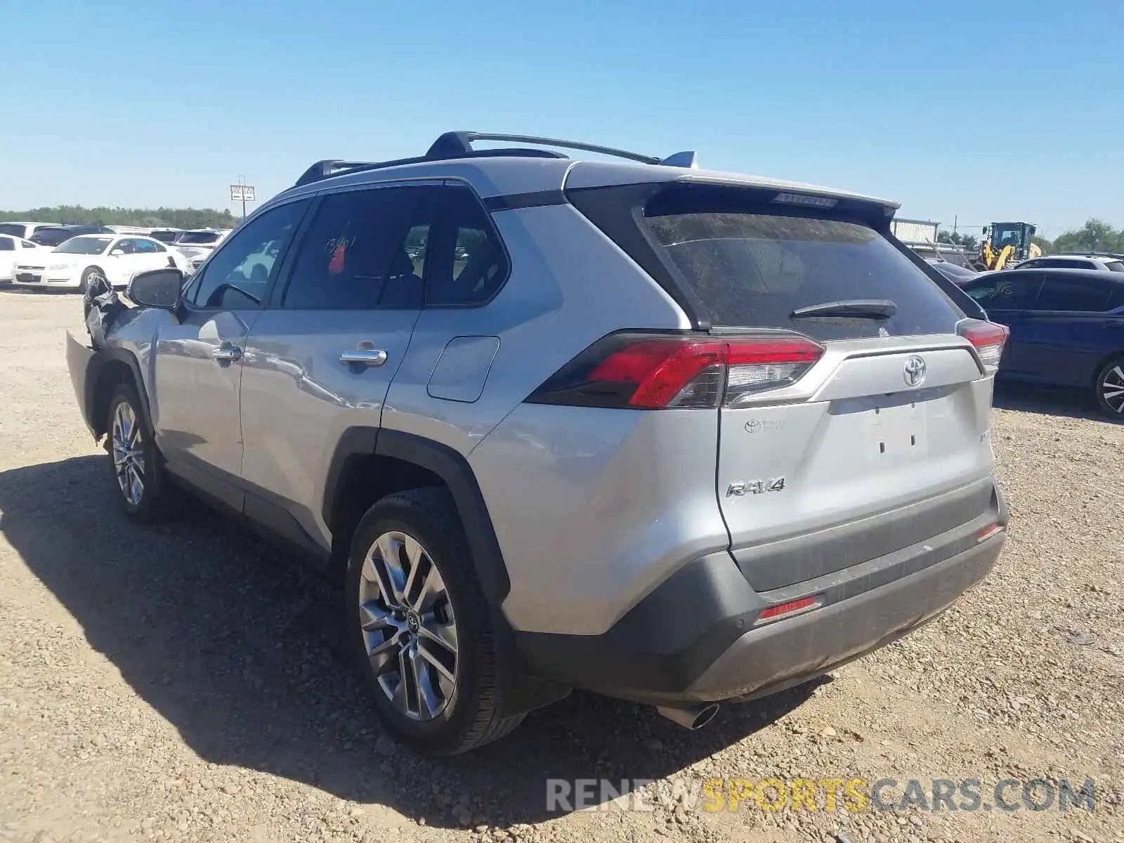 3 Photograph of a damaged car 2T3Y1RFV9KW022777 TOYOTA RAV4 2019