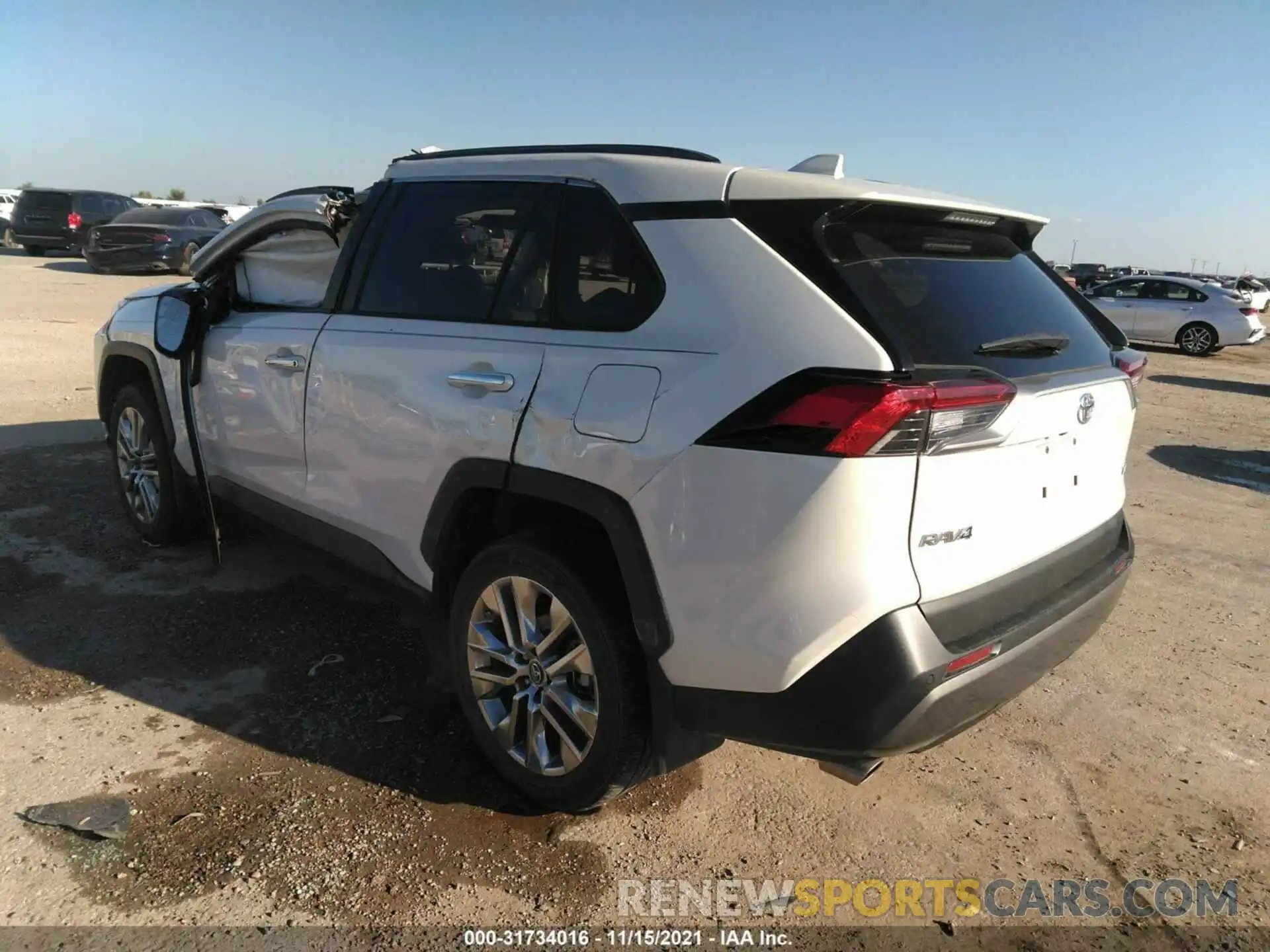 3 Photograph of a damaged car 2T3Y1RFV9KW023752 TOYOTA RAV4 2019