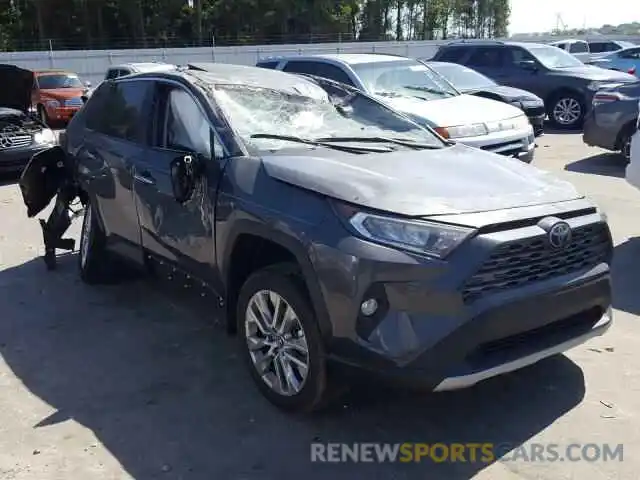 1 Photograph of a damaged car 2T3Y1RFV9KW046612 TOYOTA RAV4 2019