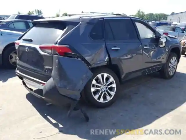 4 Photograph of a damaged car 2T3Y1RFV9KW046612 TOYOTA RAV4 2019