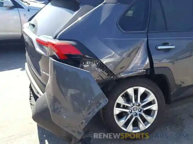 9 Photograph of a damaged car 2T3Y1RFV9KW046612 TOYOTA RAV4 2019