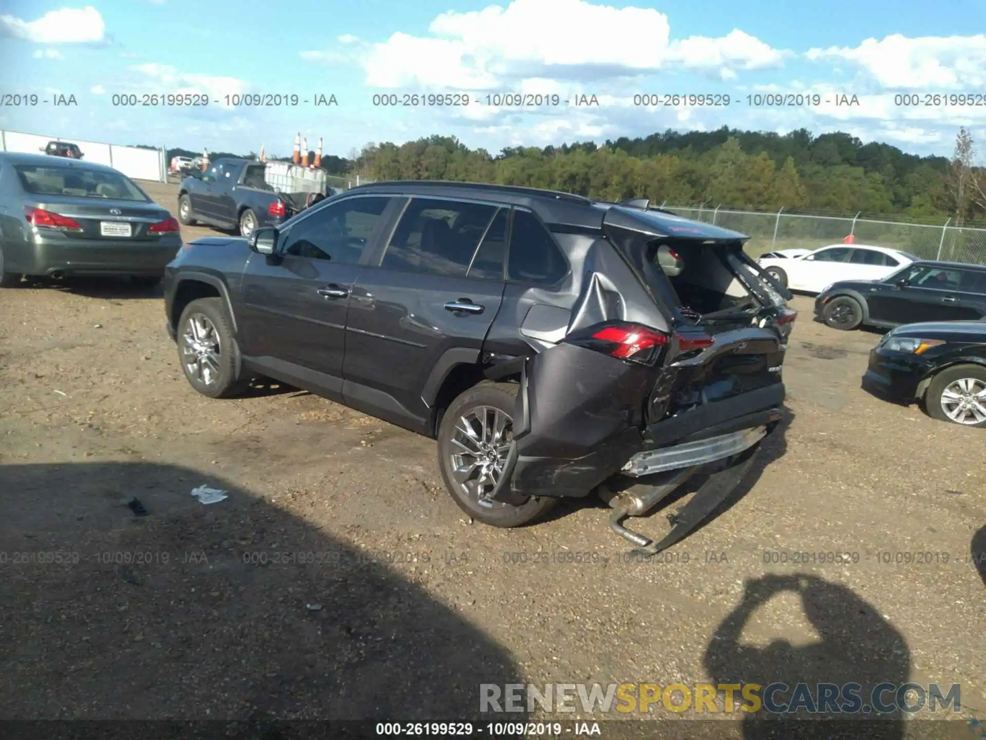 3 Фотография поврежденного автомобиля 2T3Y1RFVXKC008968 TOYOTA RAV4 2019