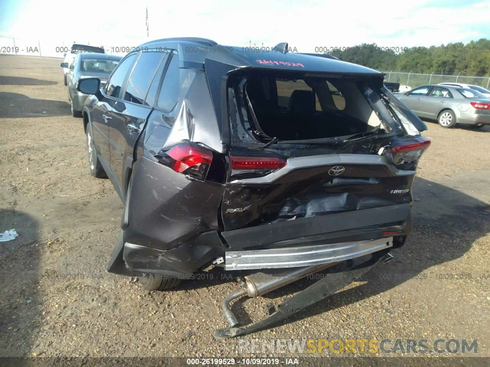 6 Photograph of a damaged car 2T3Y1RFVXKC008968 TOYOTA RAV4 2019