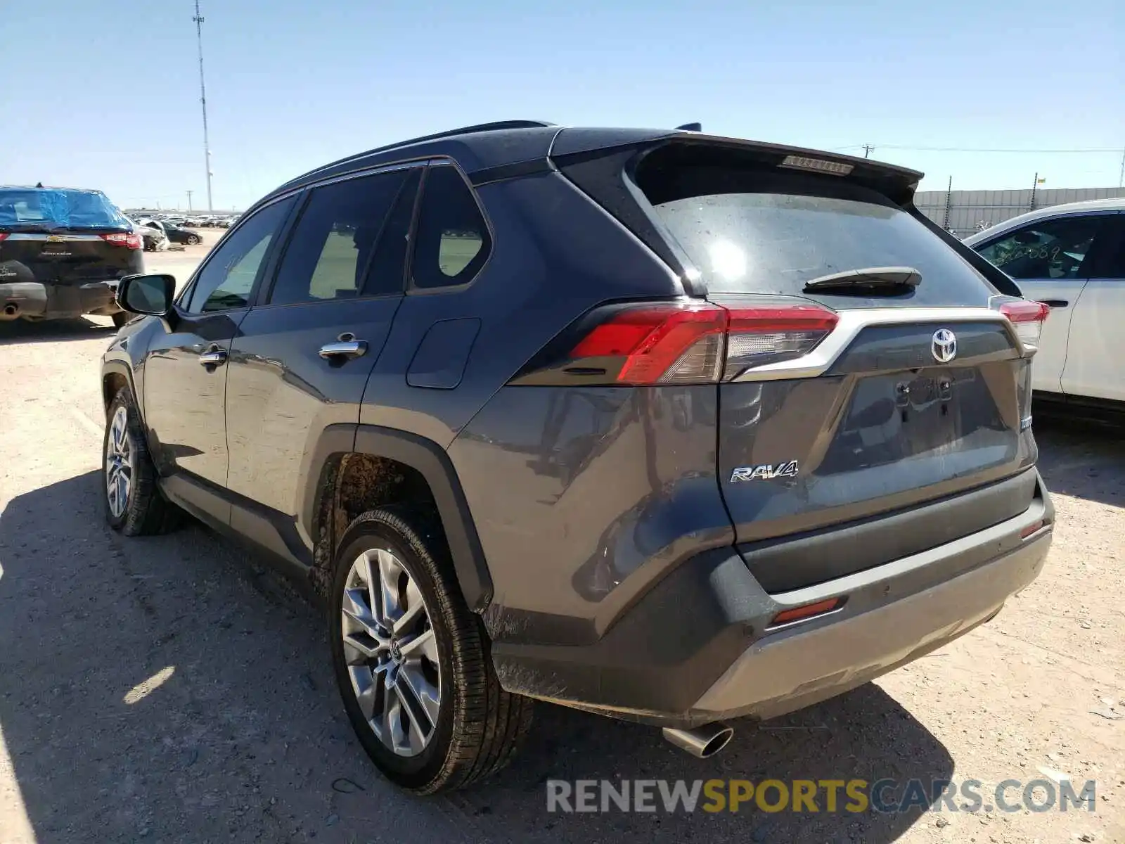 3 Photograph of a damaged car 2T3Y1RFVXKC011935 TOYOTA RAV4 2019