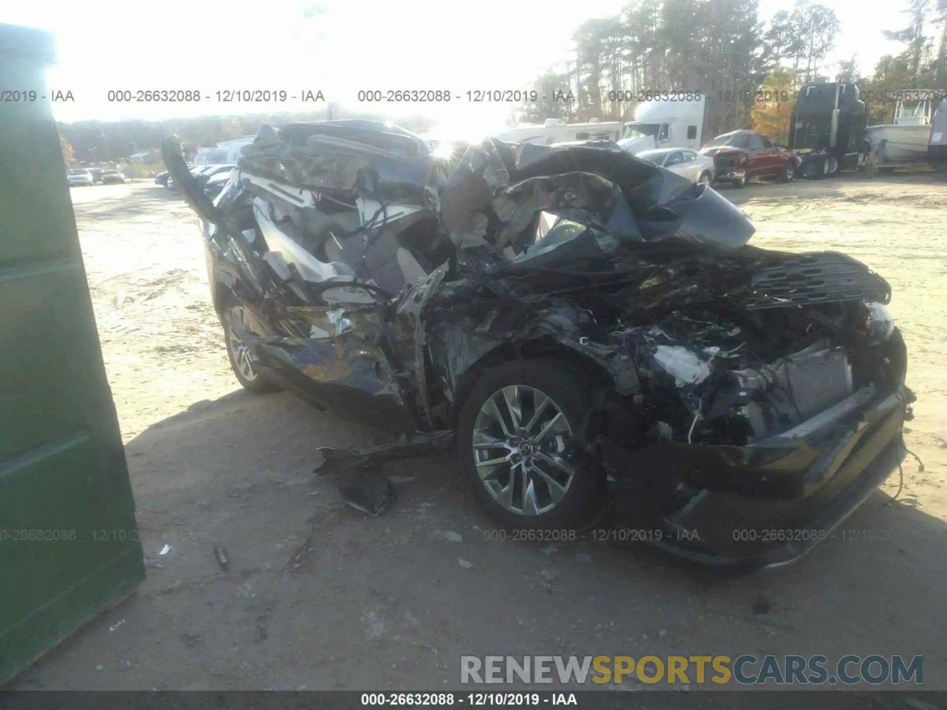 1 Photograph of a damaged car 2T3Y1RFVXKC014169 TOYOTA RAV4 2019