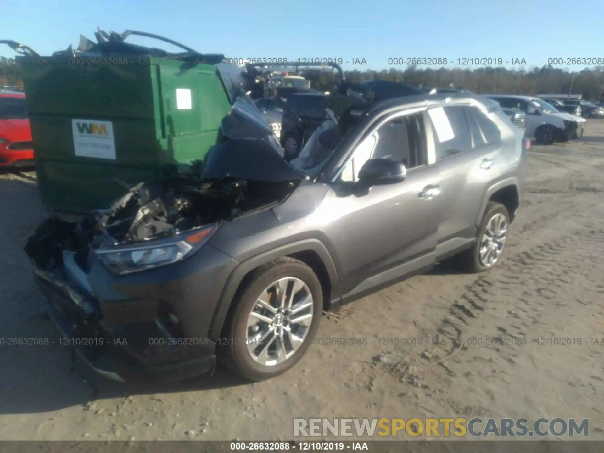 2 Фотография поврежденного автомобиля 2T3Y1RFVXKC014169 TOYOTA RAV4 2019