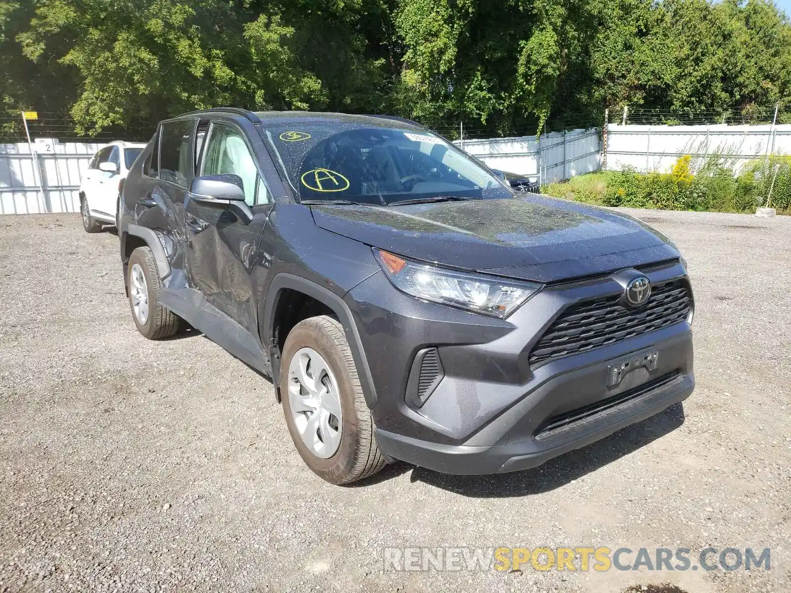 1 Photograph of a damaged car 2T3Z1RFV2KW019451 TOYOTA RAV4 2019