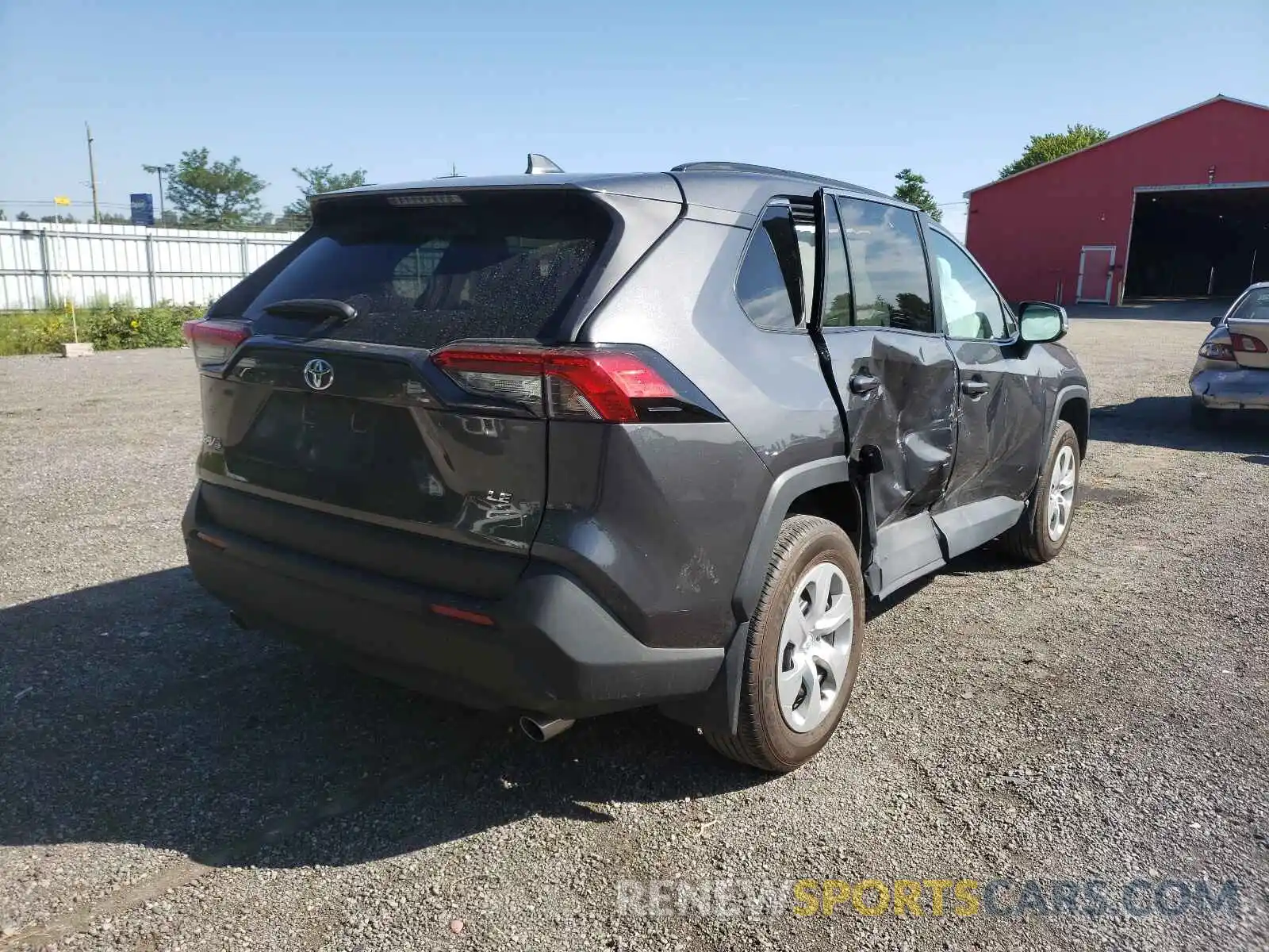 4 Photograph of a damaged car 2T3Z1RFV2KW019451 TOYOTA RAV4 2019