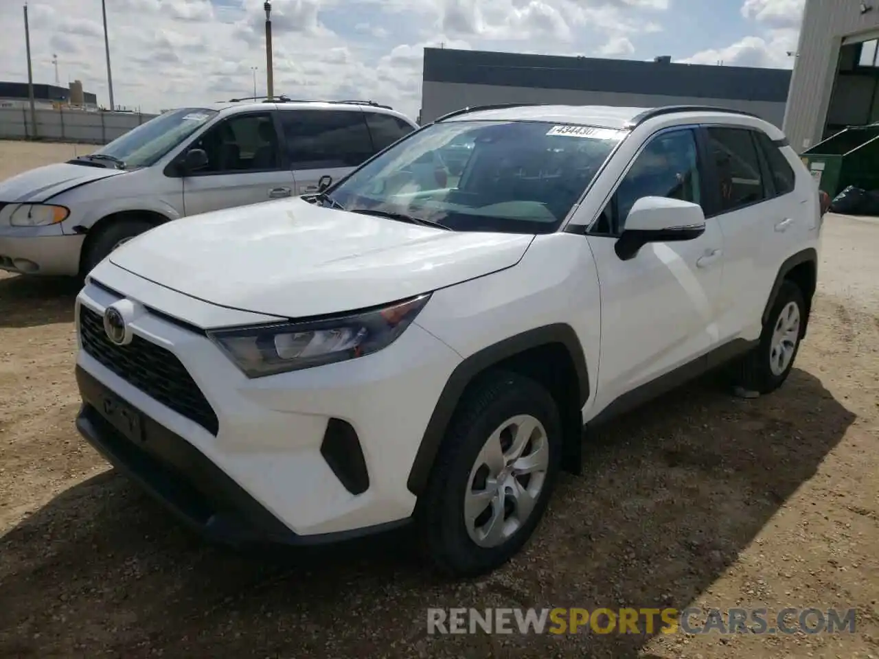 2 Photograph of a damaged car 2T3Z1RFV3KW034363 TOYOTA RAV4 2019