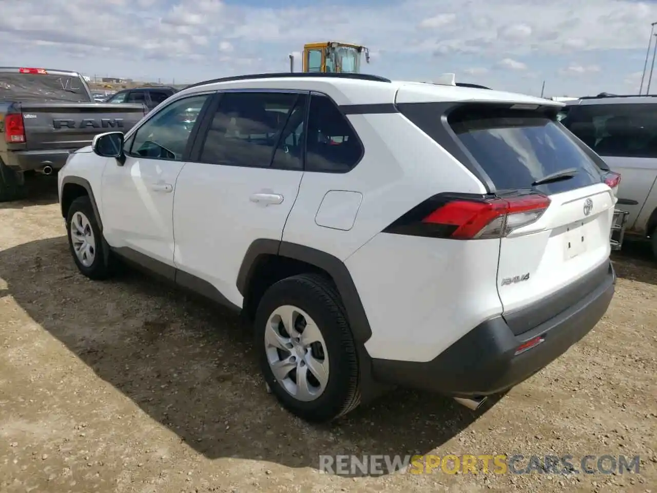 3 Photograph of a damaged car 2T3Z1RFV3KW034363 TOYOTA RAV4 2019