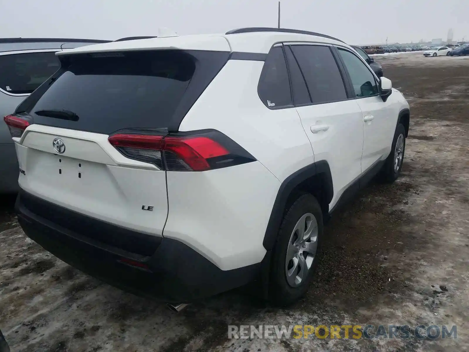 4 Фотография поврежденного автомобиля 2T3Z1RFV4KC006900 TOYOTA RAV4 2019