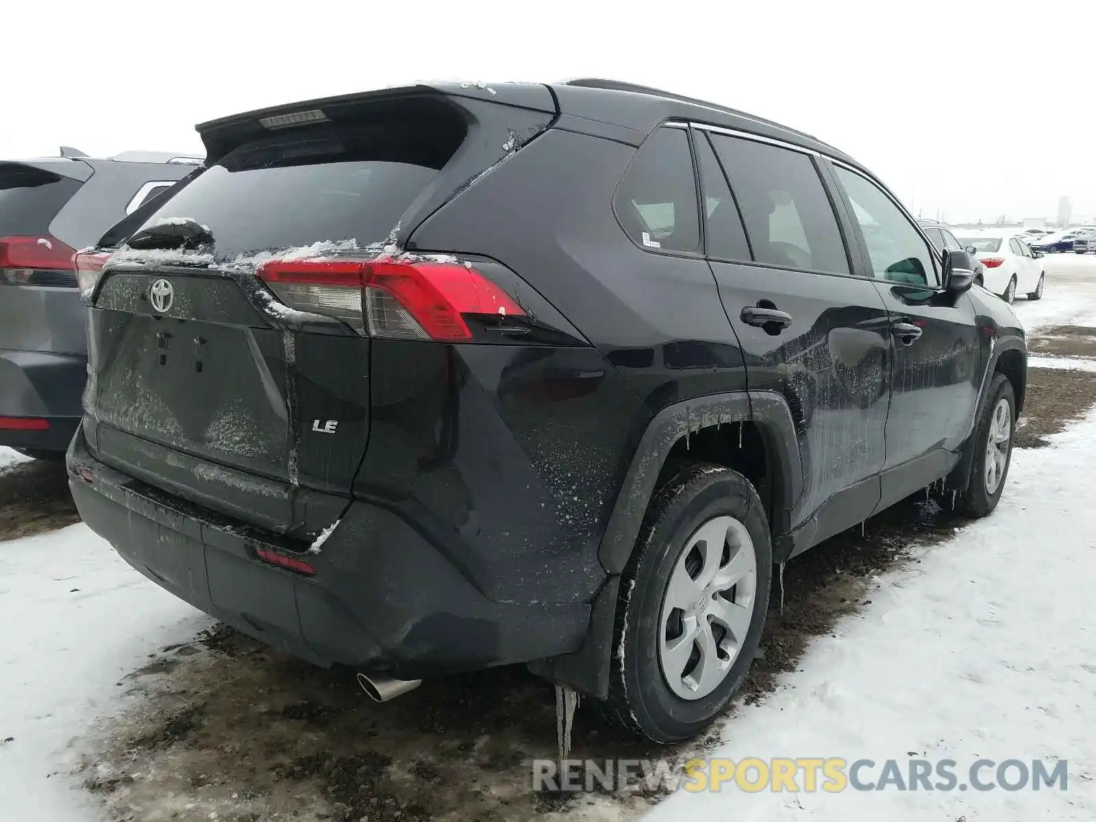 4 Photograph of a damaged car 2T3Z1RFV8KC006933 TOYOTA RAV4 2019