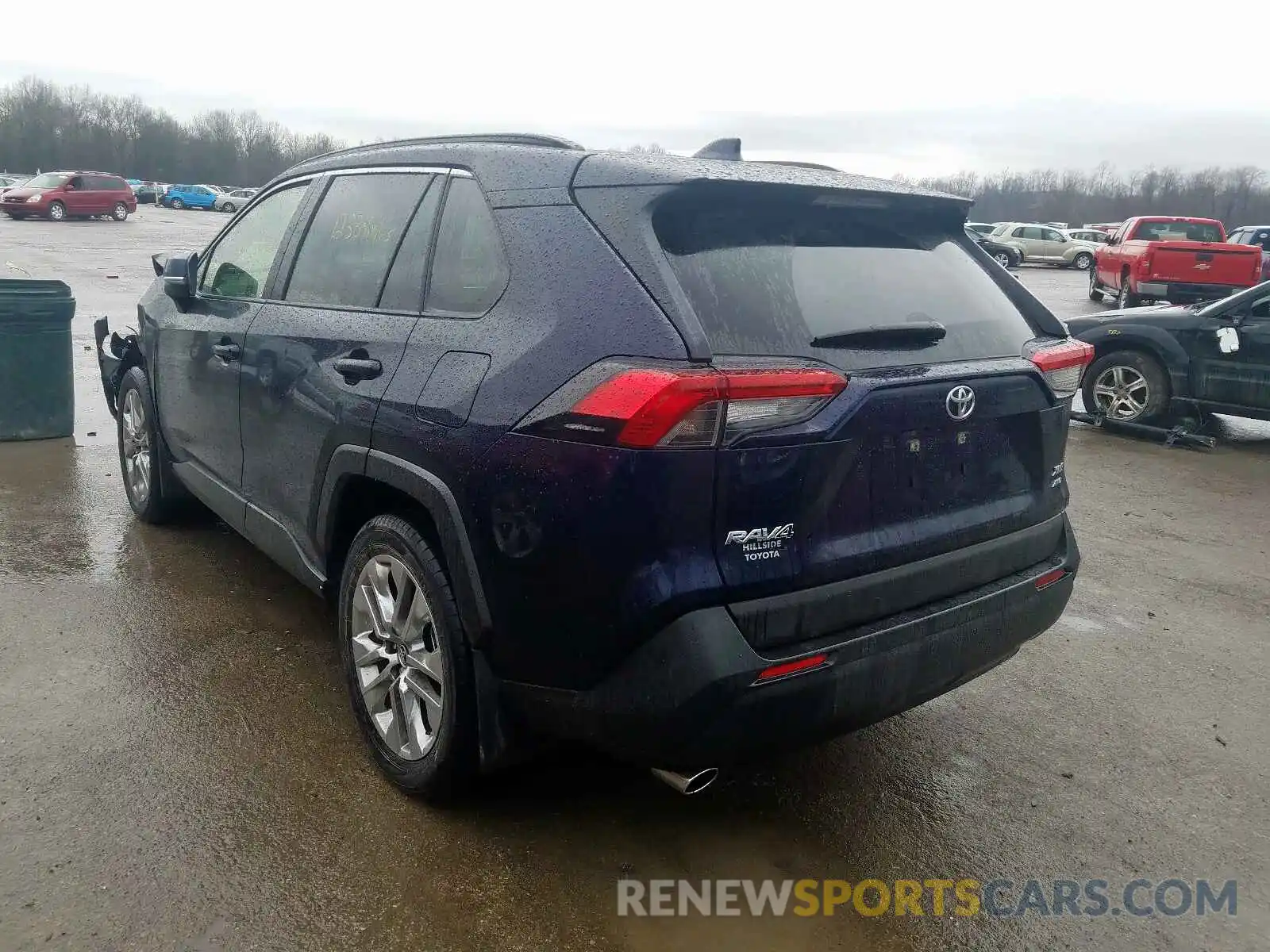 3 Photograph of a damaged car JTMA1RFV0KD018180 TOYOTA RAV4 2019