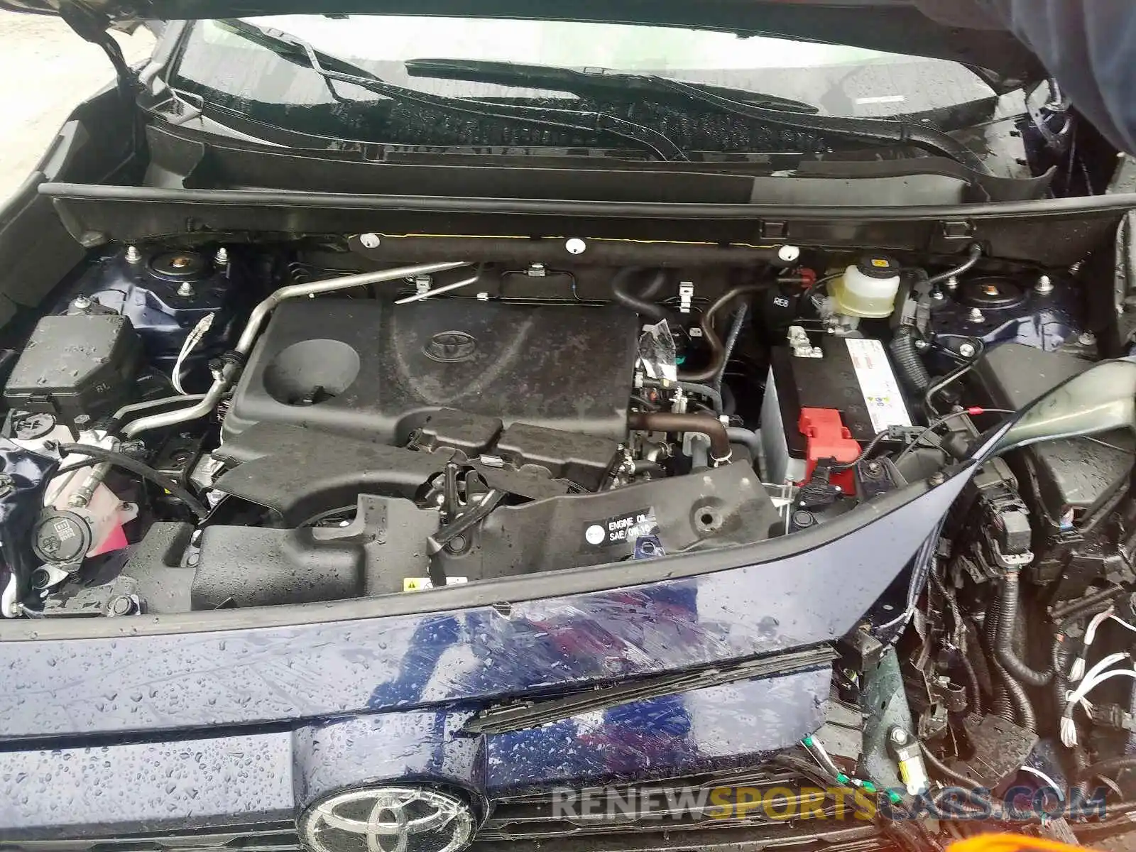 7 Photograph of a damaged car JTMA1RFV0KD018180 TOYOTA RAV4 2019