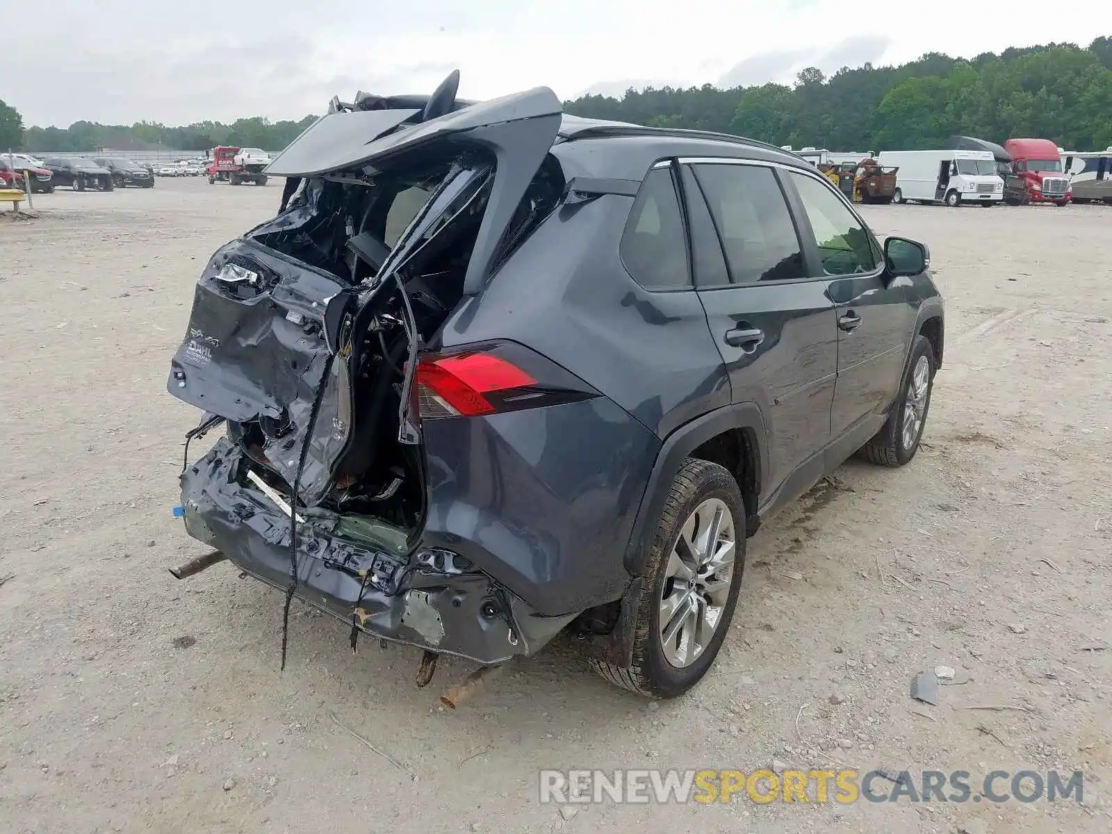 4 Фотография поврежденного автомобиля JTMA1RFV0KD018454 TOYOTA RAV4 2019