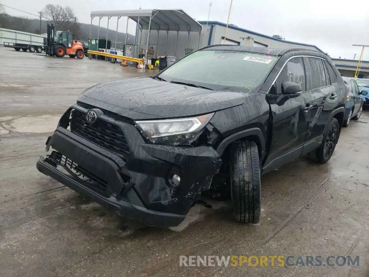 2 Photograph of a damaged car JTMA1RFV0KD511499 TOYOTA RAV4 2019