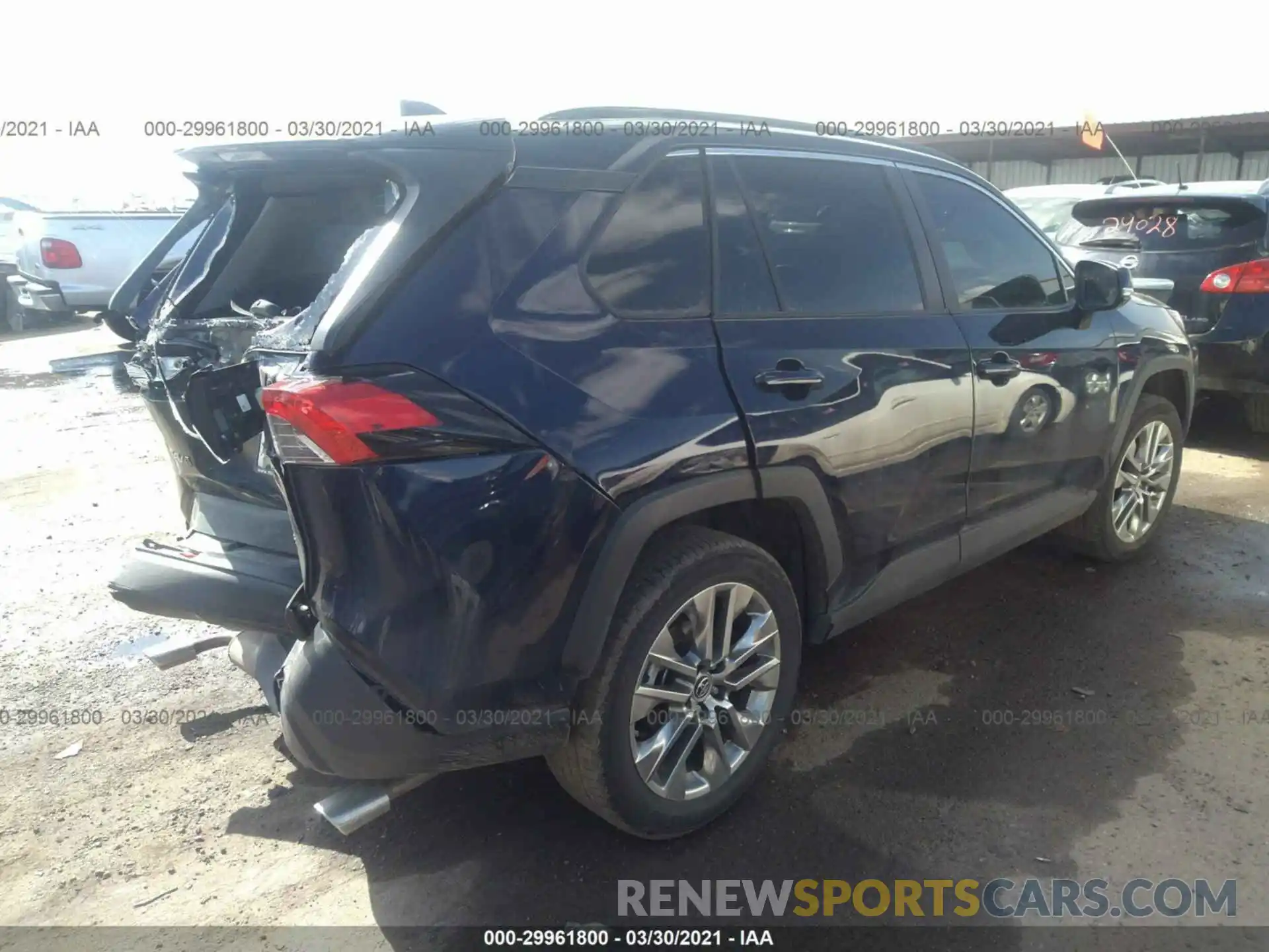 4 Photograph of a damaged car JTMA1RFV0KD513415 TOYOTA RAV4 2019