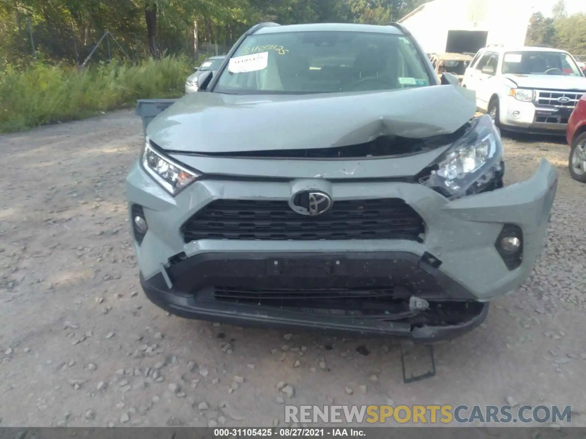 6 Photograph of a damaged car JTMA1RFV0KD523040 TOYOTA RAV4 2019