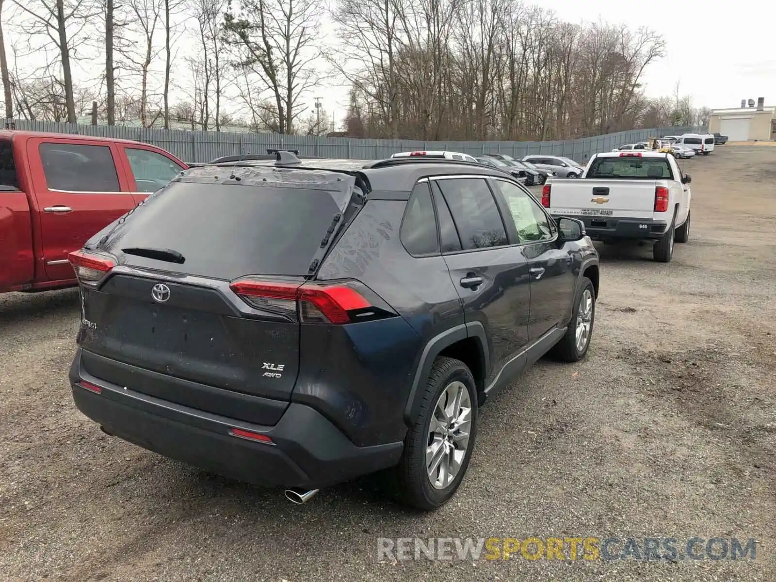 4 Photograph of a damaged car JTMA1RFV0KJ008010 TOYOTA RAV4 2019