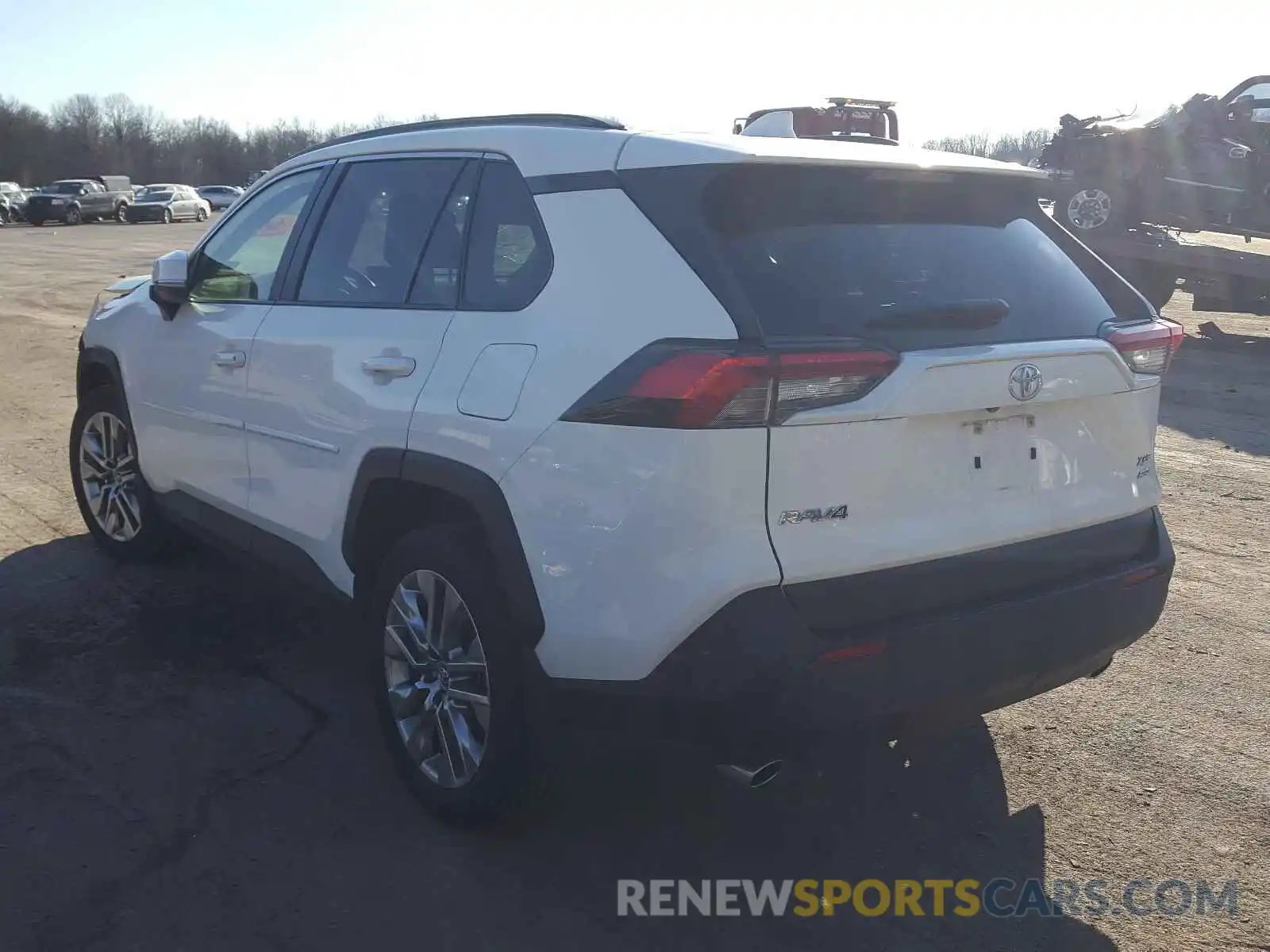 3 Photograph of a damaged car JTMA1RFV1KD008242 TOYOTA RAV4 2019