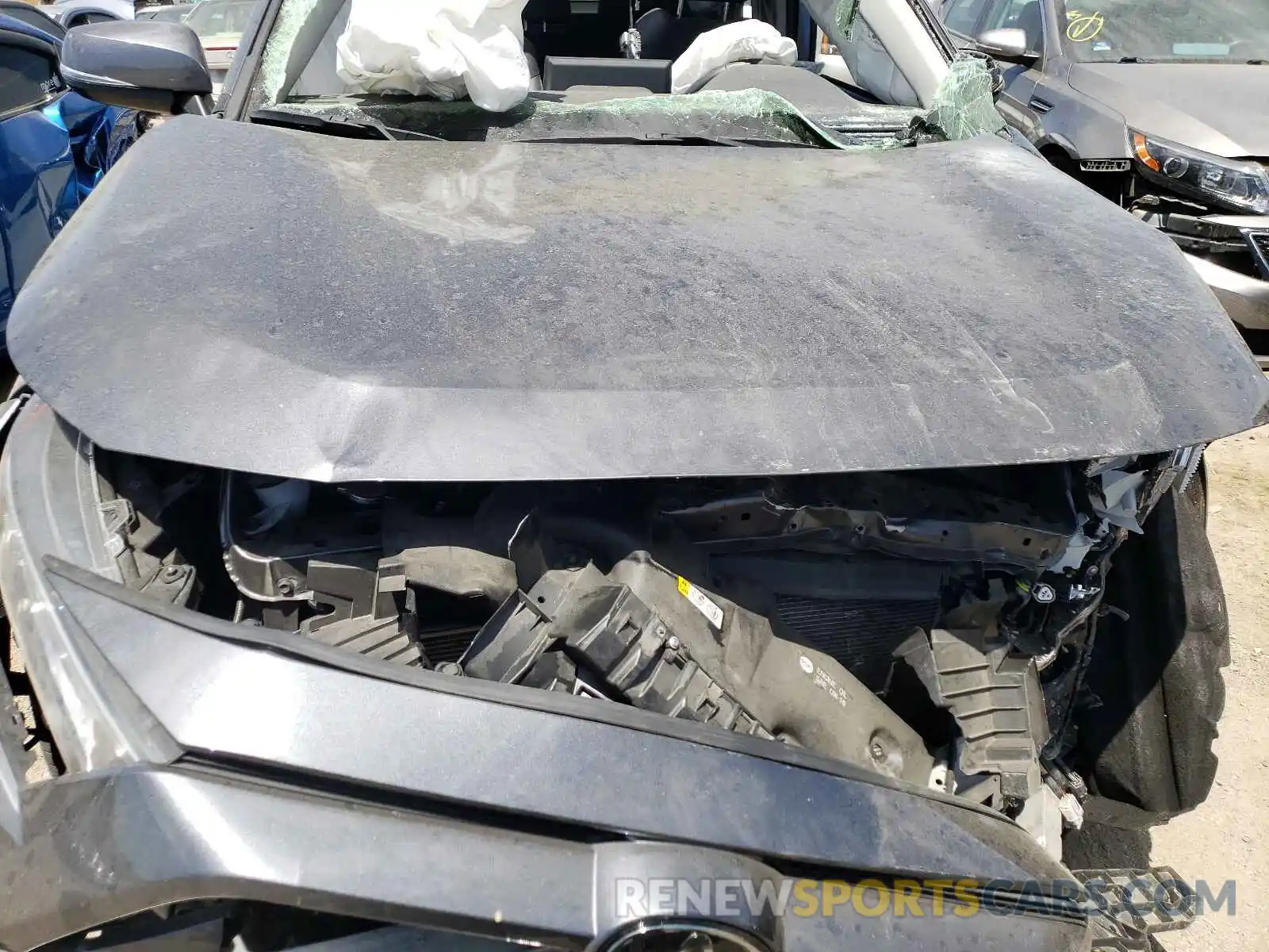 7 Photograph of a damaged car JTMA1RFV1KD011318 TOYOTA RAV4 2019