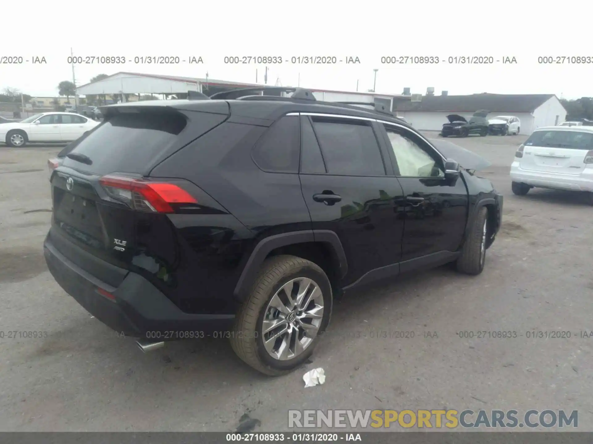 4 Photograph of a damaged car JTMA1RFV1KD011626 TOYOTA RAV4 2019