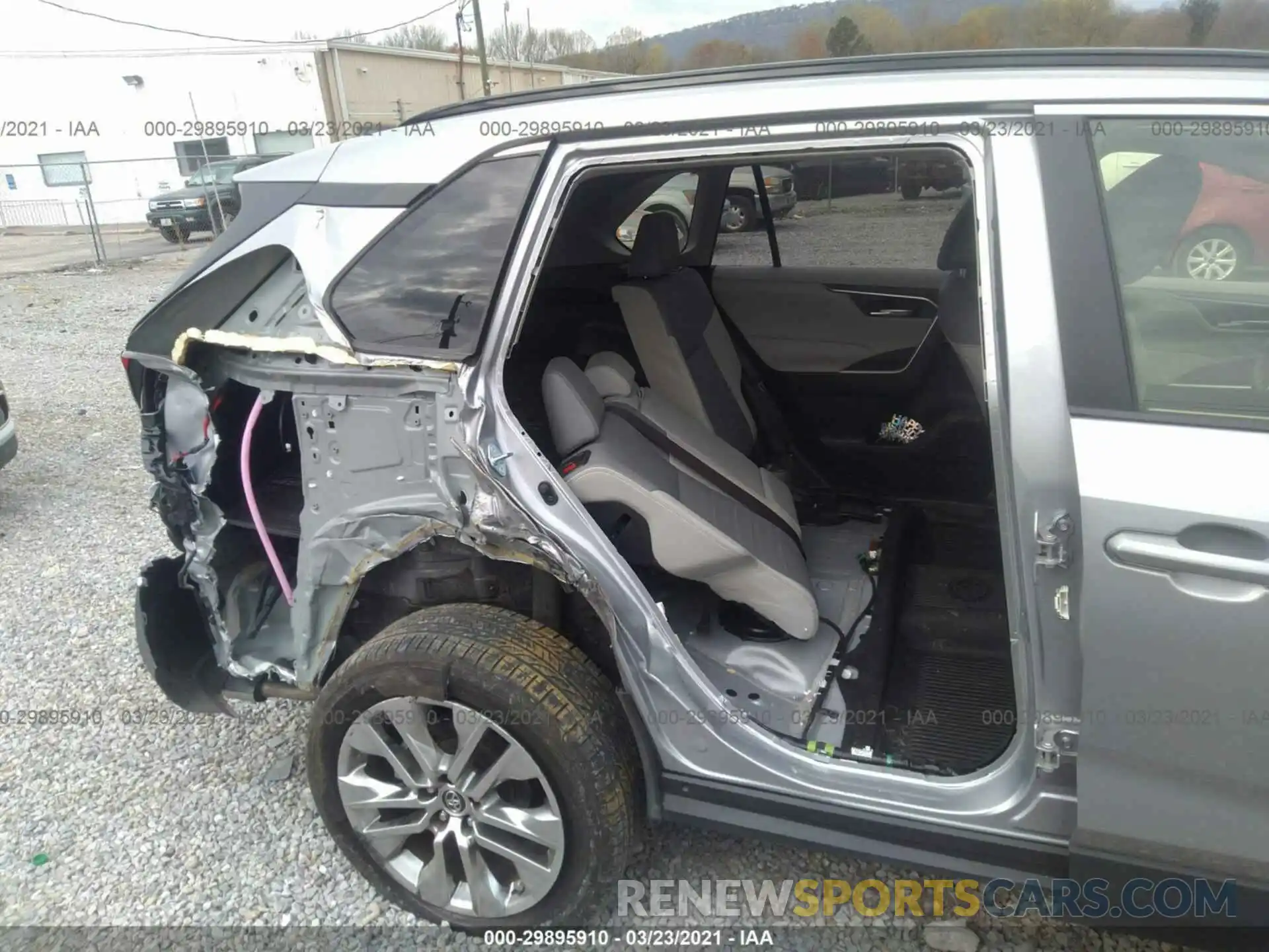 6 Photograph of a damaged car JTMA1RFV1KD014266 TOYOTA RAV4 2019