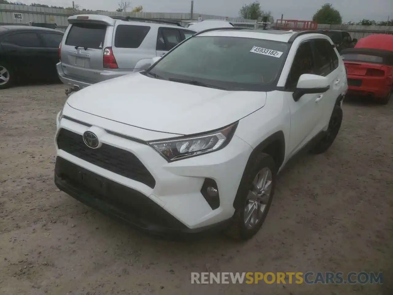 2 Photograph of a damaged car JTMA1RFV1KD029821 TOYOTA RAV4 2019