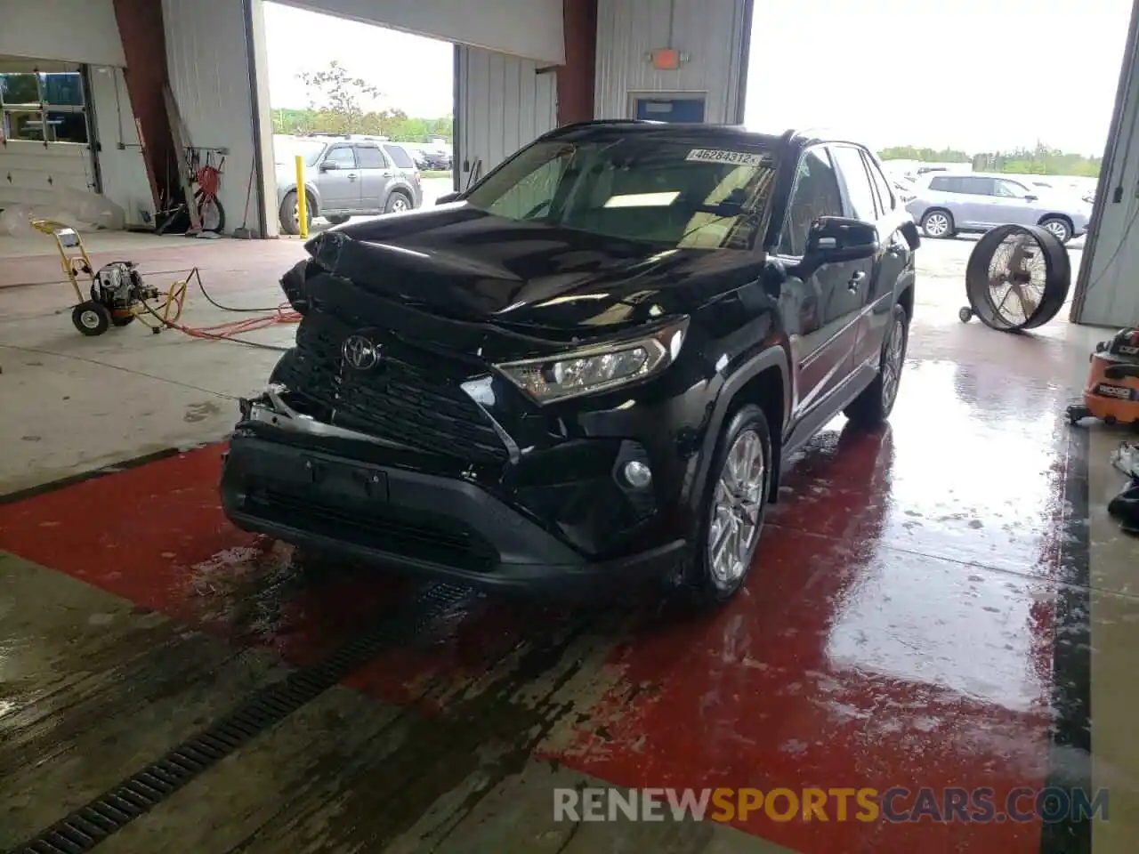 2 Photograph of a damaged car JTMA1RFV1KD031035 TOYOTA RAV4 2019