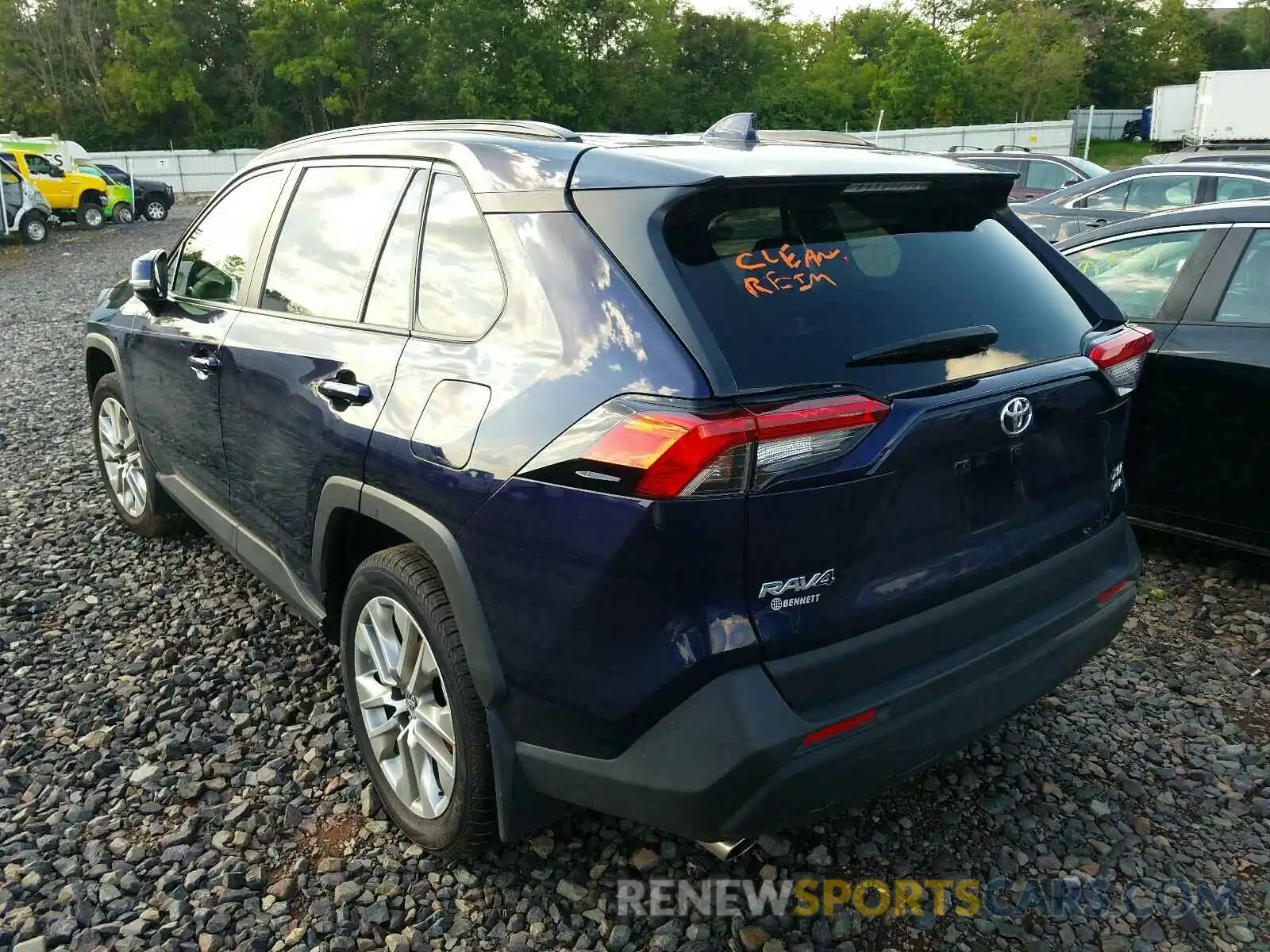 3 Photograph of a damaged car JTMA1RFV1KD038986 TOYOTA RAV4 2019