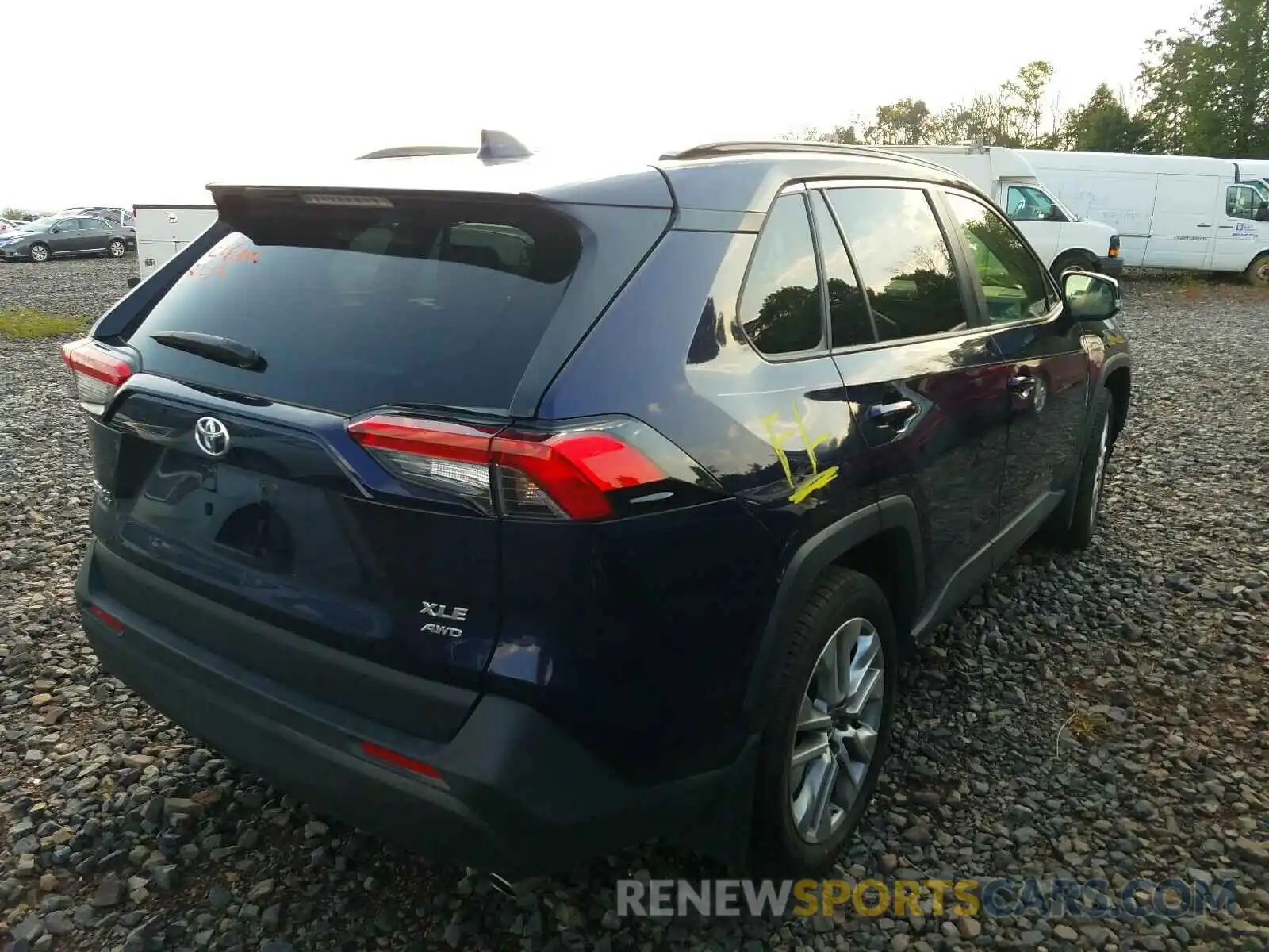 4 Фотография поврежденного автомобиля JTMA1RFV1KD038986 TOYOTA RAV4 2019