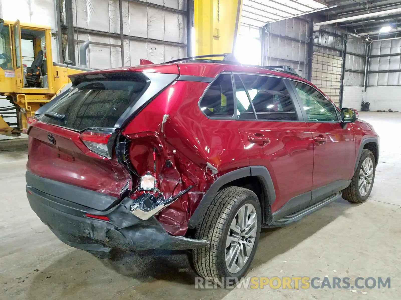 4 Фотография поврежденного автомобиля JTMA1RFV1KD042231 TOYOTA RAV4 2019