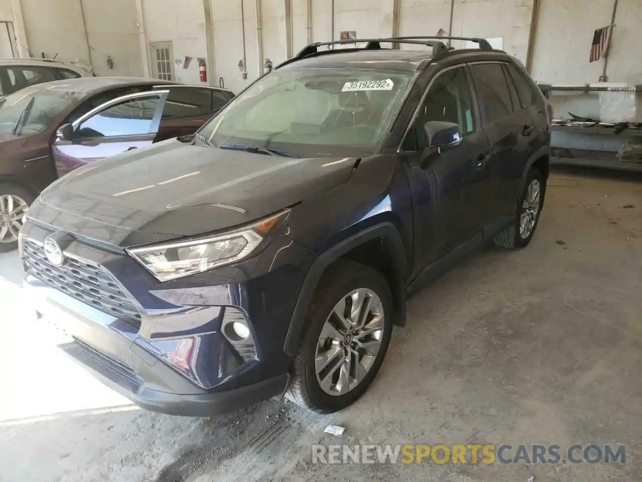 2 Photograph of a damaged car JTMA1RFV1KD504786 TOYOTA RAV4 2019