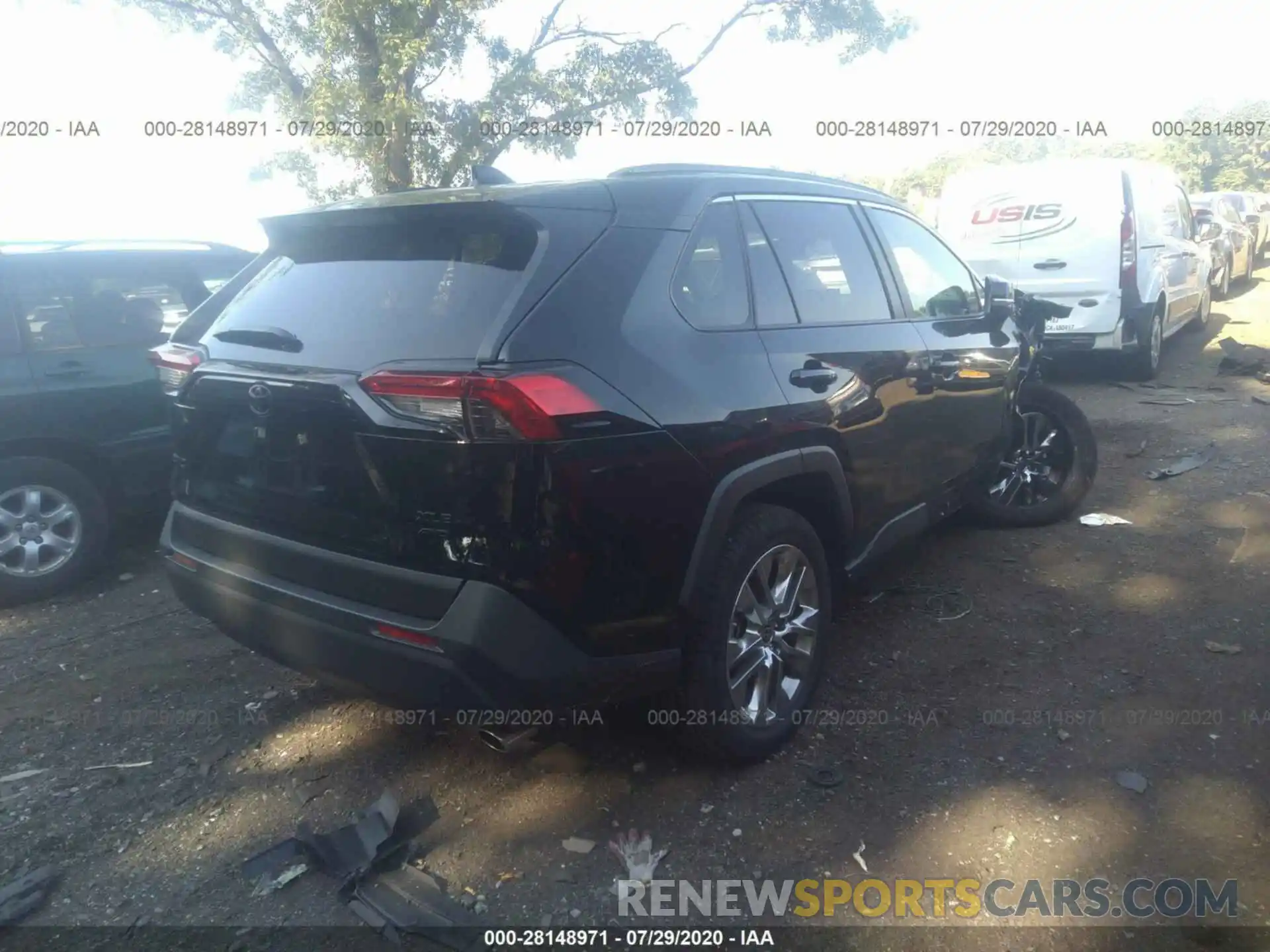 4 Photograph of a damaged car JTMA1RFV2KD045154 TOYOTA RAV4 2019