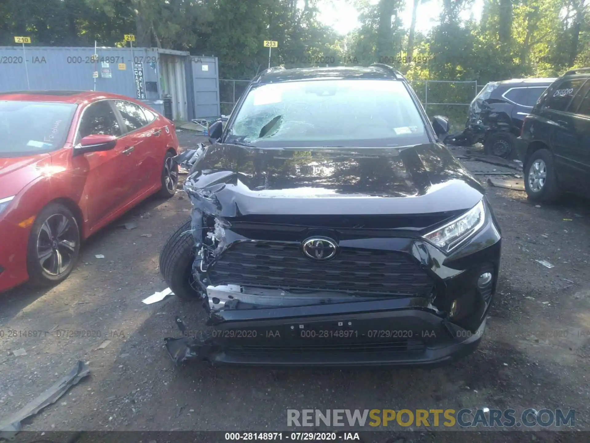 6 Photograph of a damaged car JTMA1RFV2KD045154 TOYOTA RAV4 2019