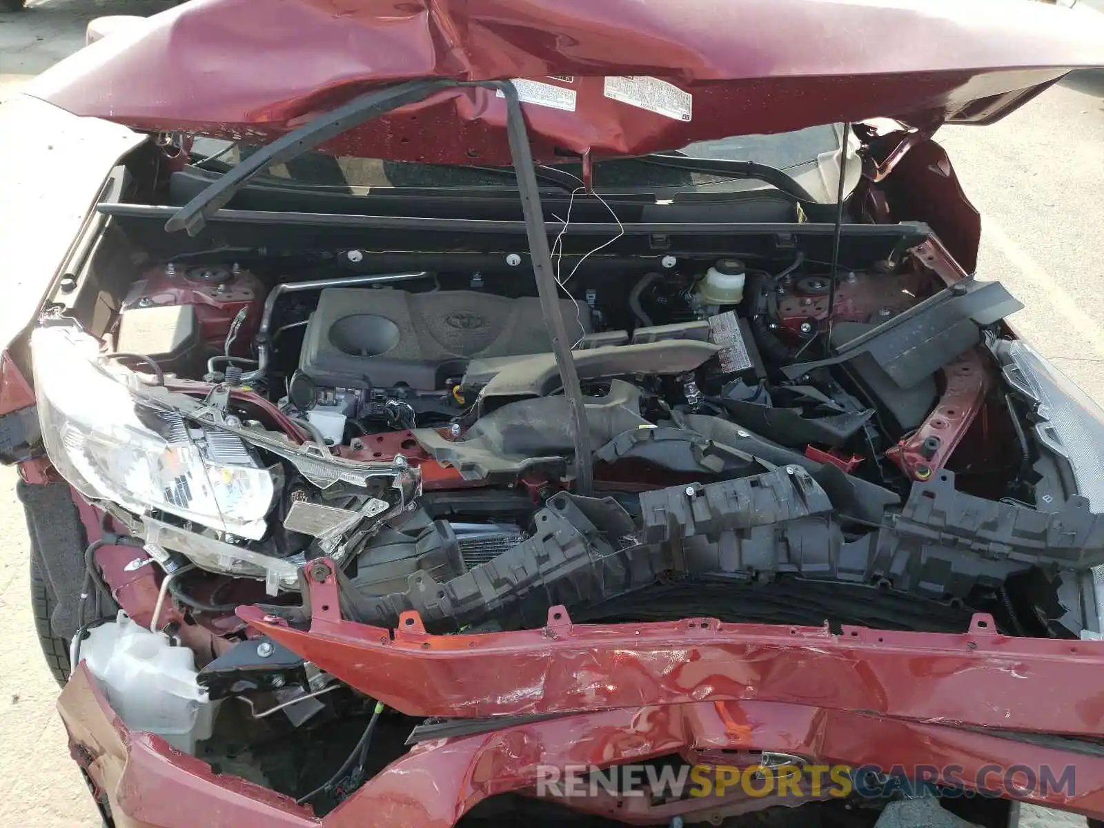 7 Photograph of a damaged car JTMA1RFV2KD514646 TOYOTA RAV4 2019