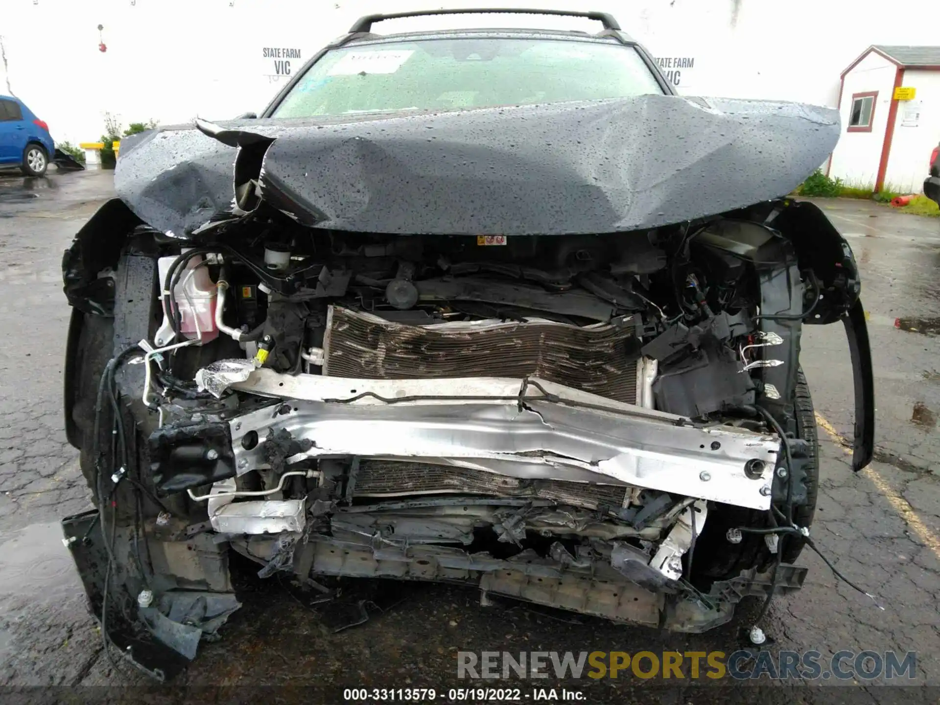 6 Photograph of a damaged car JTMA1RFV2KJ004797 TOYOTA RAV4 2019