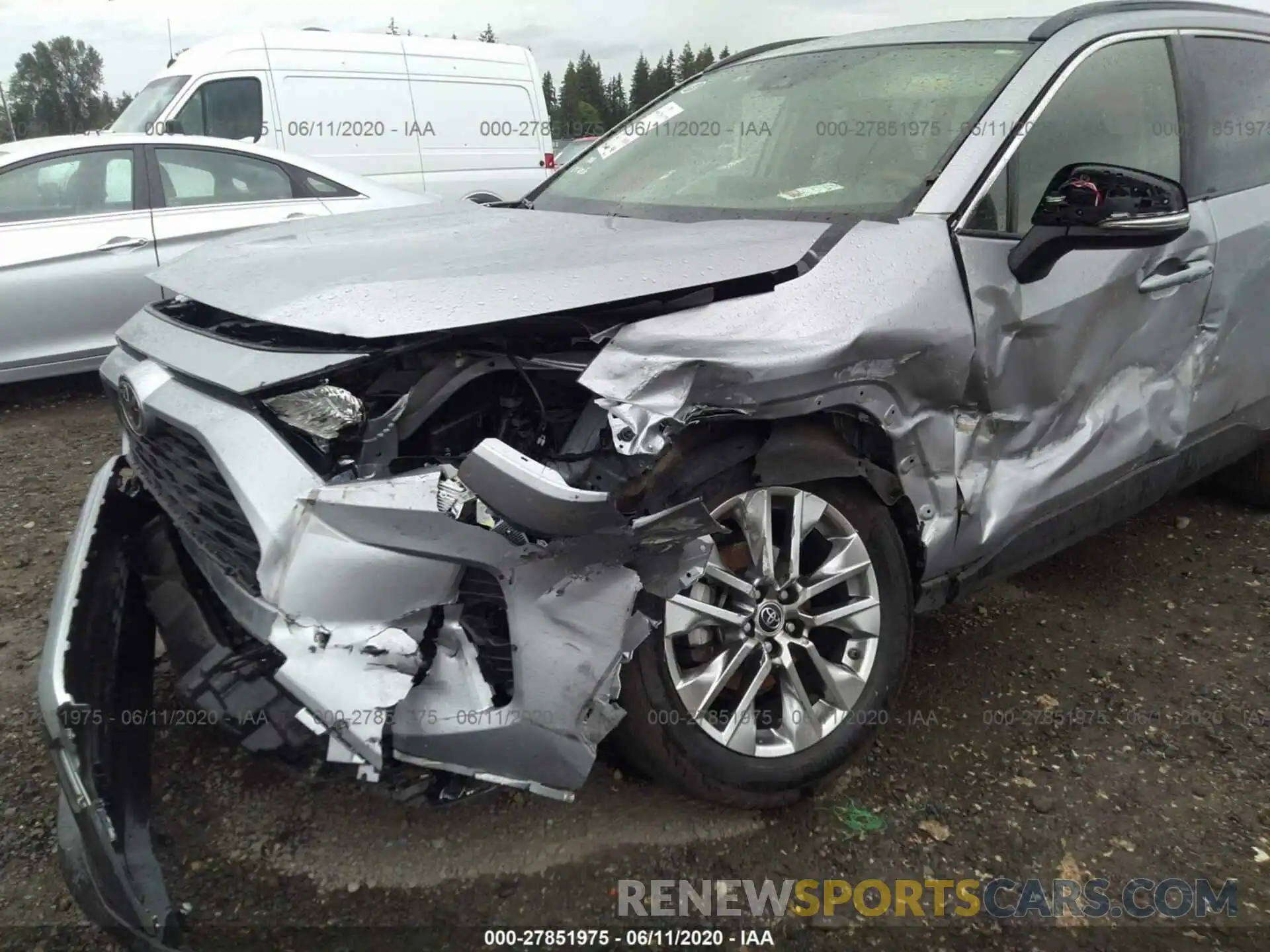 6 Photograph of a damaged car JTMA1RFV3KD003706 TOYOTA RAV4 2019