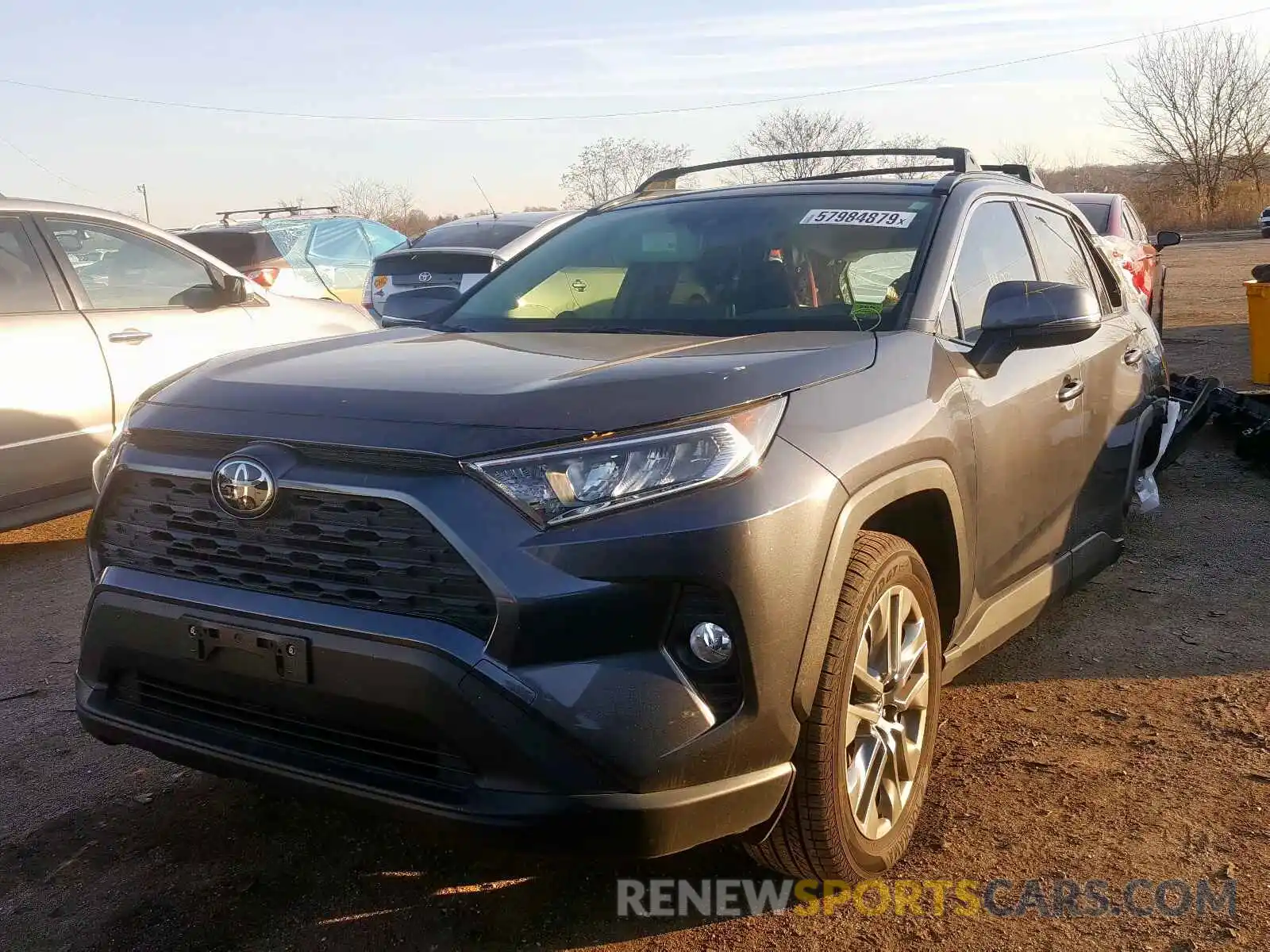 2 Photograph of a damaged car JTMA1RFV3KD017606 TOYOTA RAV4 2019