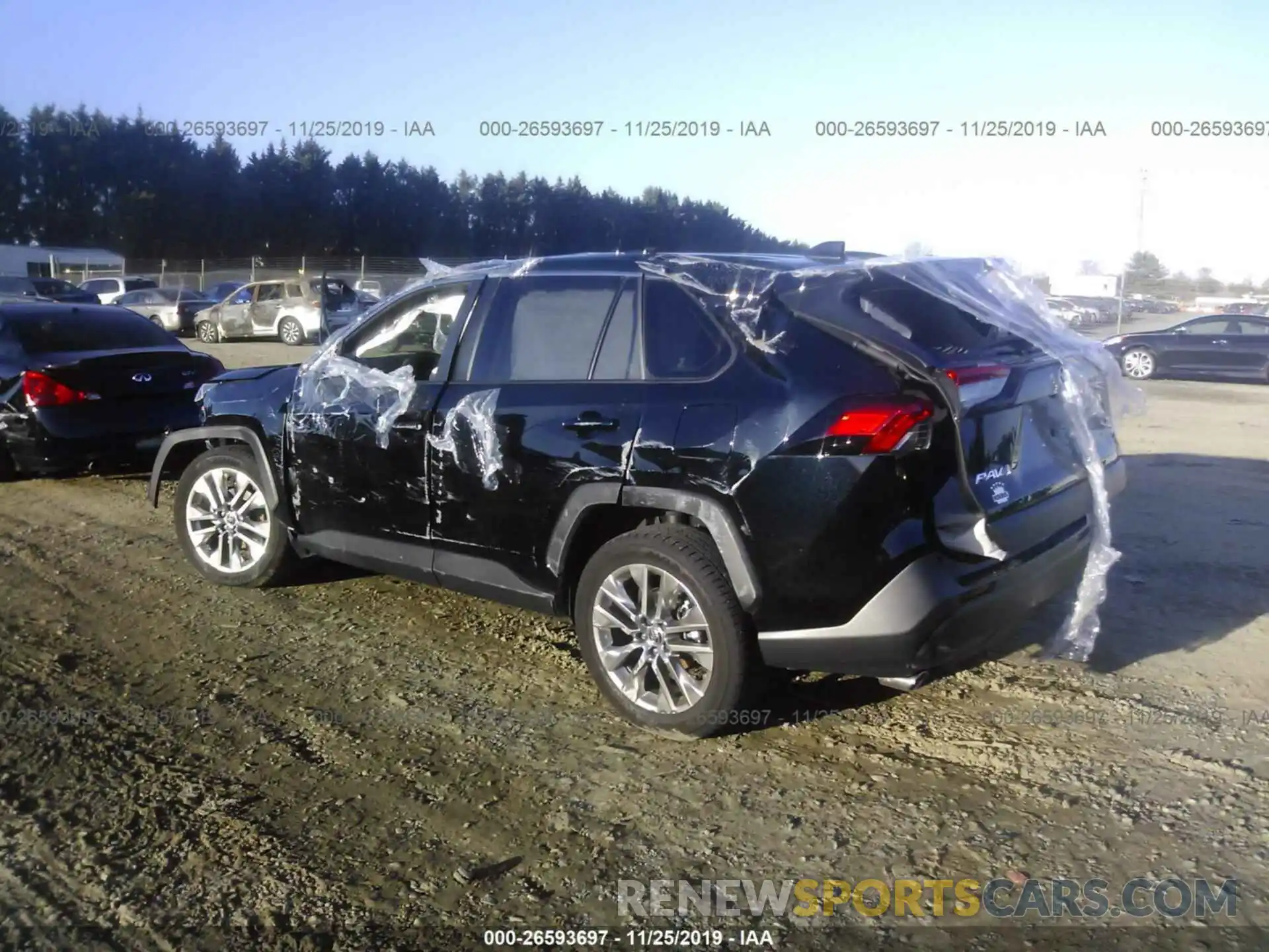 3 Photograph of a damaged car JTMA1RFV3KD020814 TOYOTA RAV4 2019