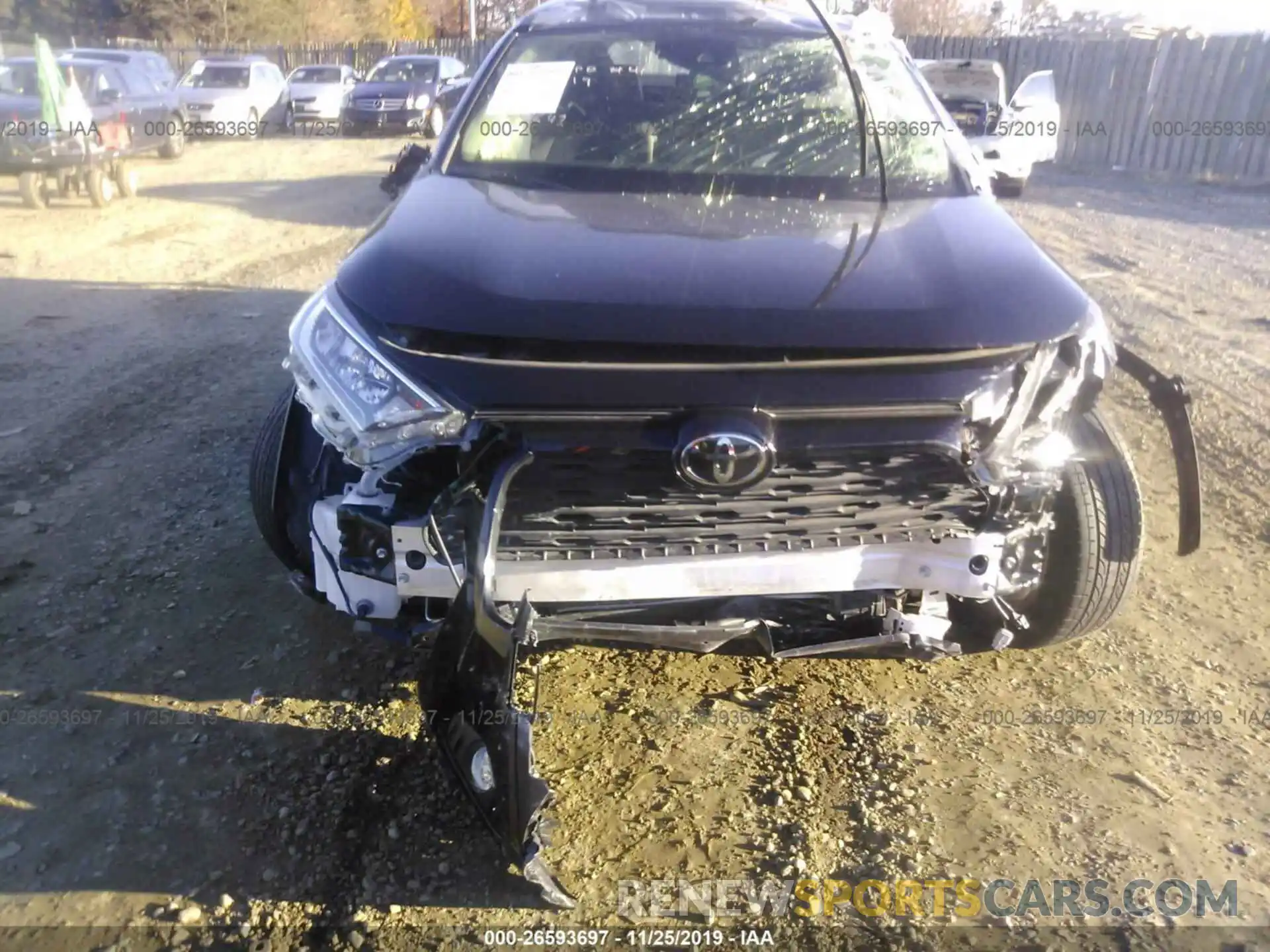 6 Photograph of a damaged car JTMA1RFV3KD020814 TOYOTA RAV4 2019